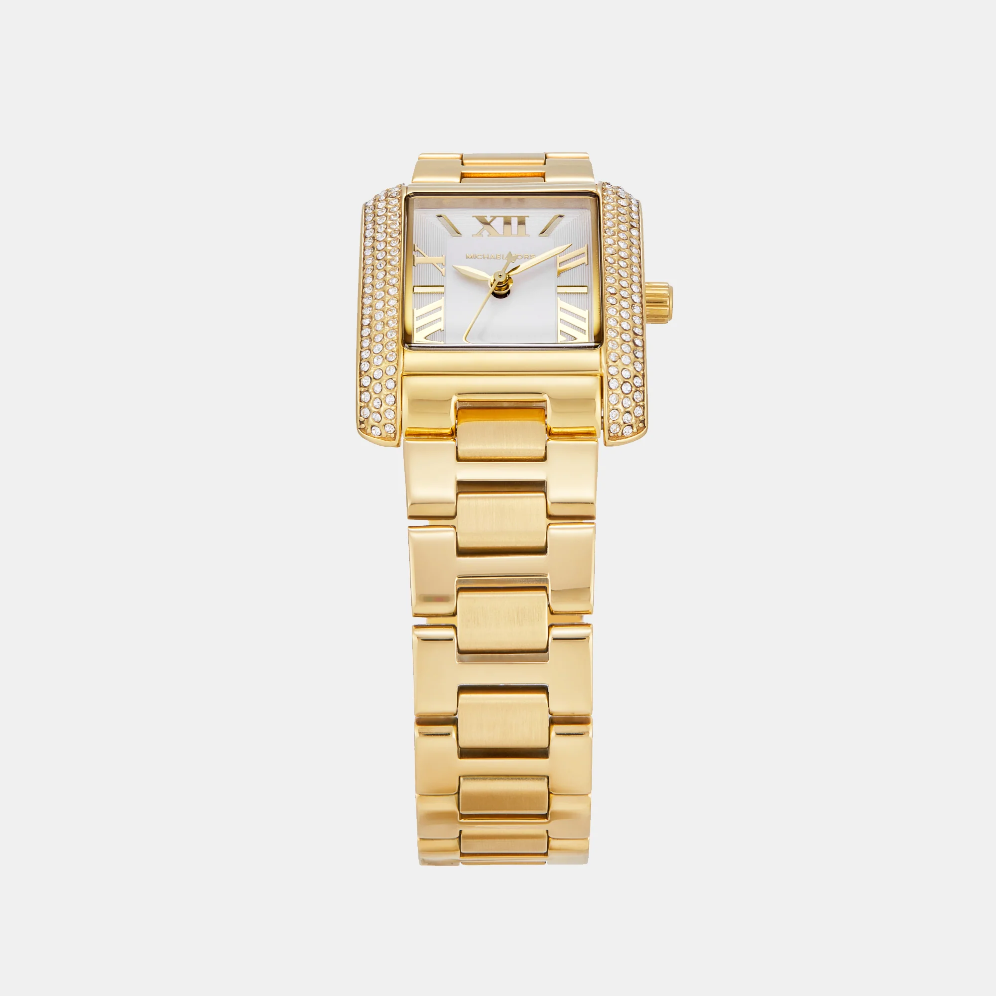 Emery Women Quartz White Dial Analog Stainless Steel Watch MK4837SET - Image 5