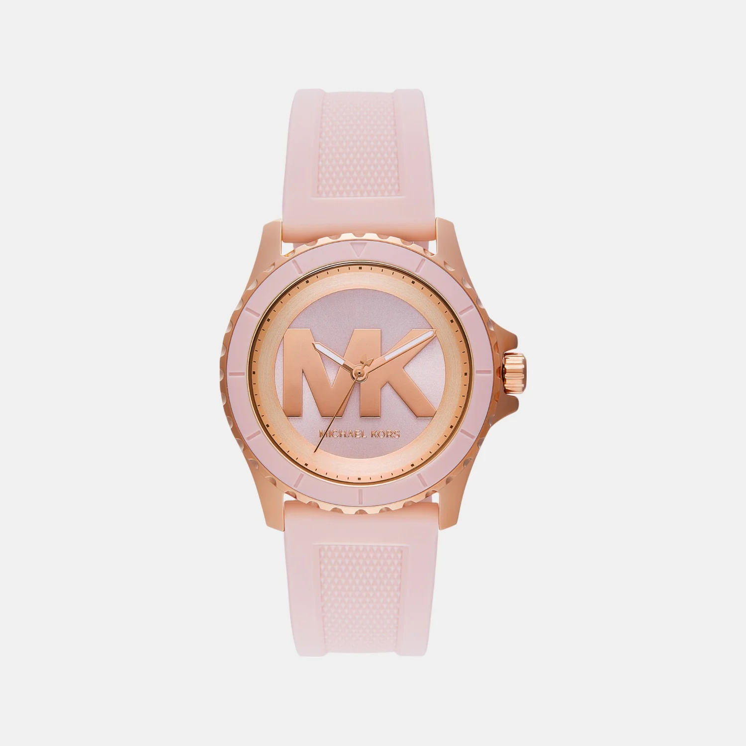 Everest Women Quartz Two Tone Dial Analog Silicone Watch MK7536 - Image 2