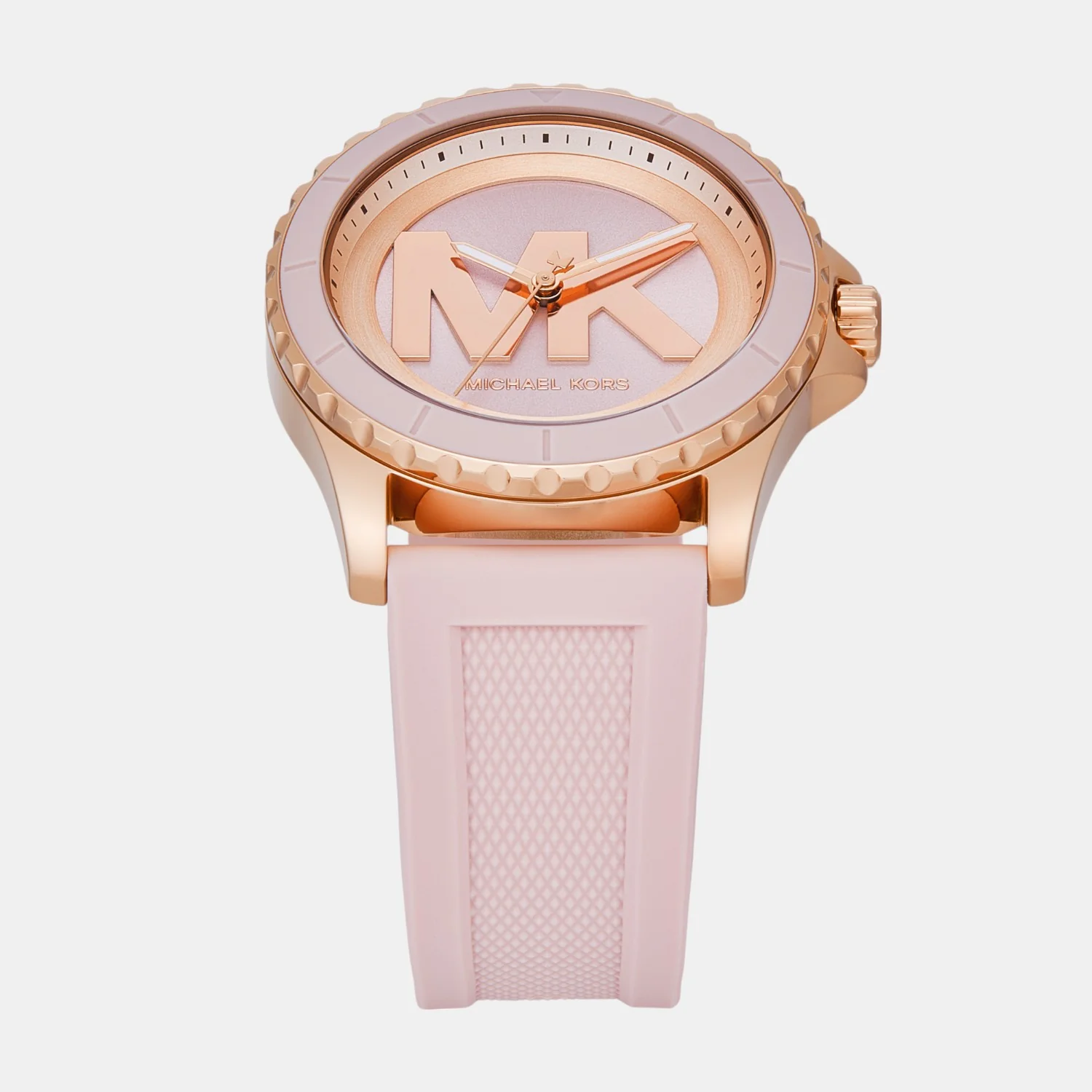 Everest Women Quartz Two Tone Dial Analog Silicone Watch MK7536 - Image 3