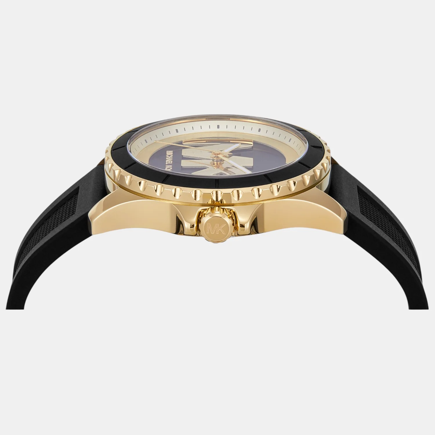 Everest Women Quartz Two Tone Dial Analog Silicone Watch MK7537 - Image 6