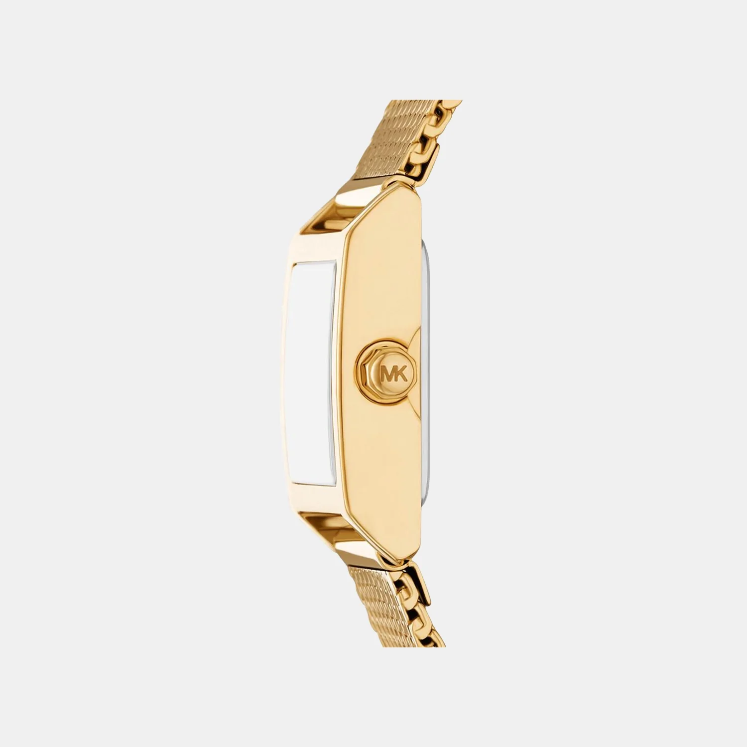 Georgie Women Quartz Gold Dial Analog Stainless Steel Watch MK4959 - Image 2