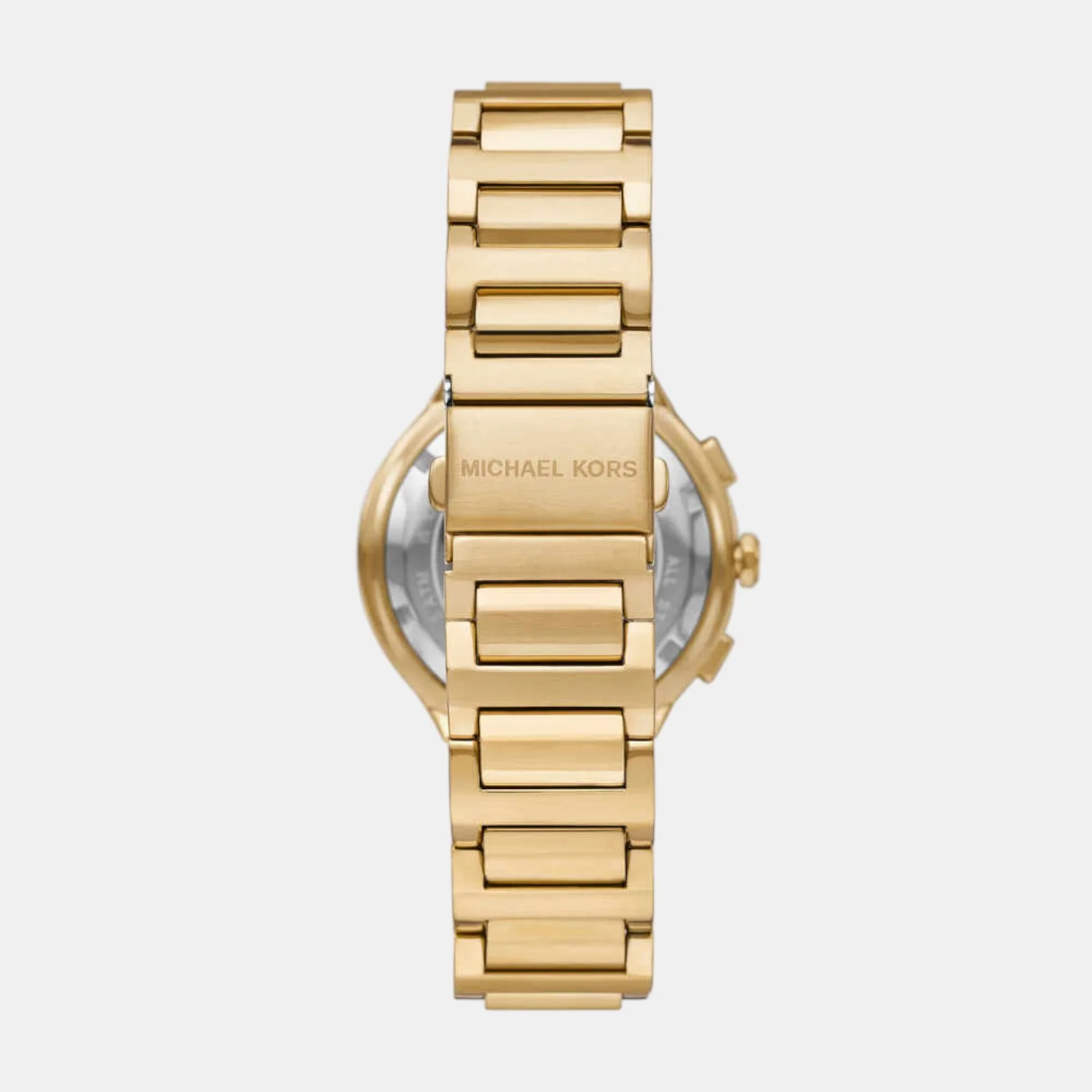 Gramercy Women Quartz Gold Dial Chronograph Stainless Steel Watch MK7520 - Image 4