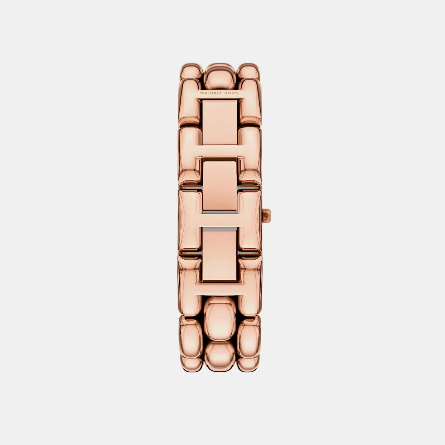 Hally Women Quartz Rose Gold Dial Analog Stainless Steel Watch MK4954 - Image 3
