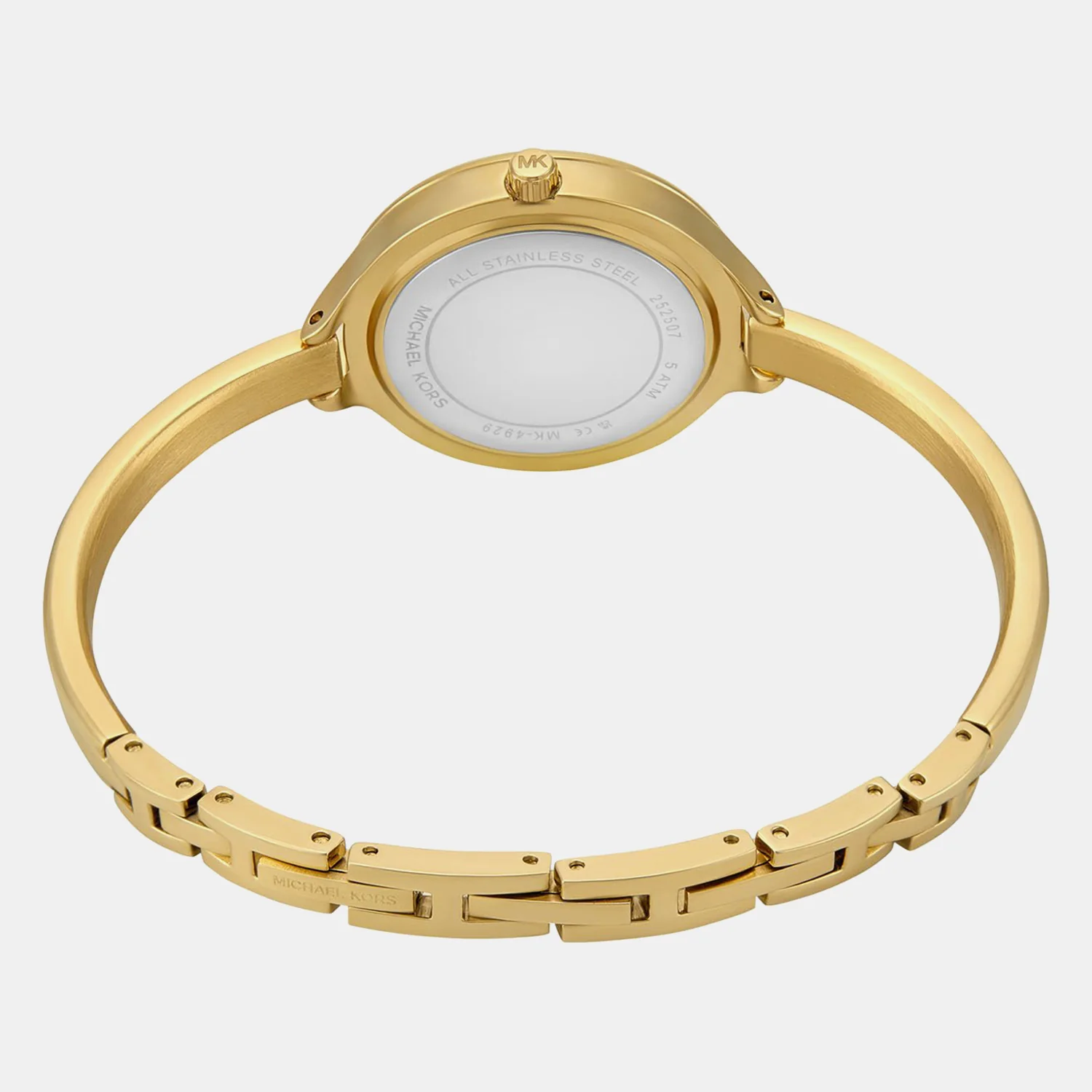 Izzy Women Quartz Gold Dial Analog Stainless Steel Watch MK4929 - Image 6