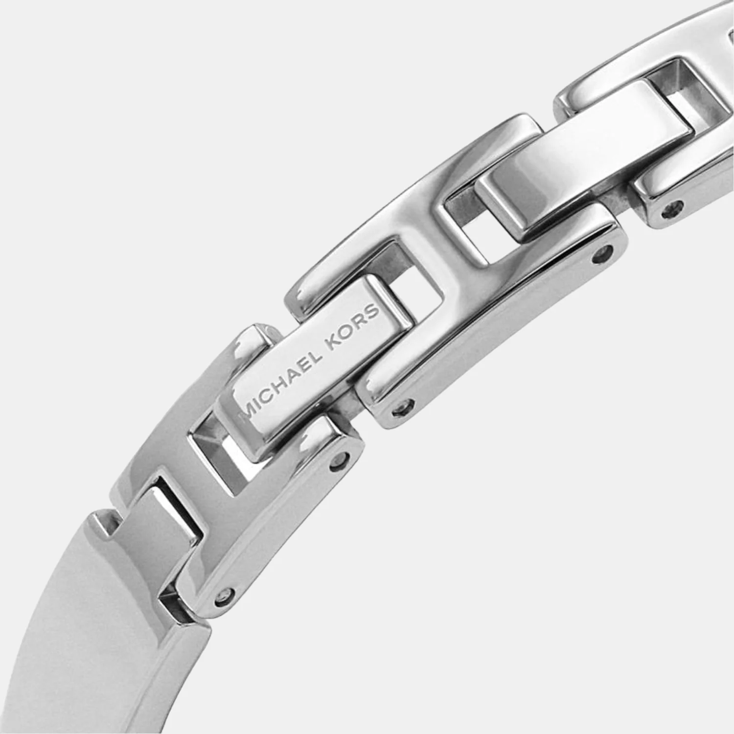Jaryn Women Quartz Two Tone Dial Analog Stainless Steel Watch MK4546 - Image 5
