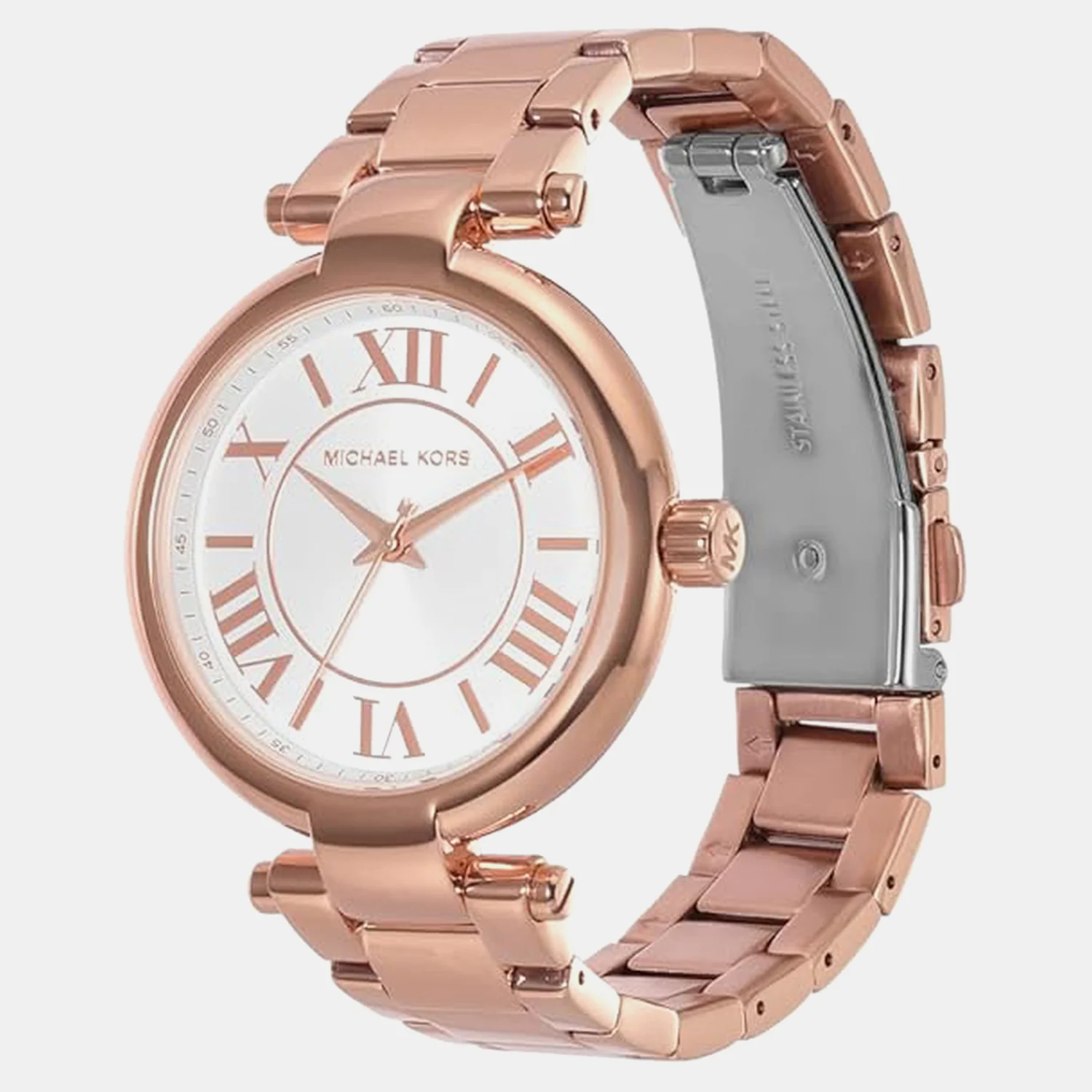 Laney Women Quartz White Dial Analog Stainless Steel Watch MK7419 - Image 4