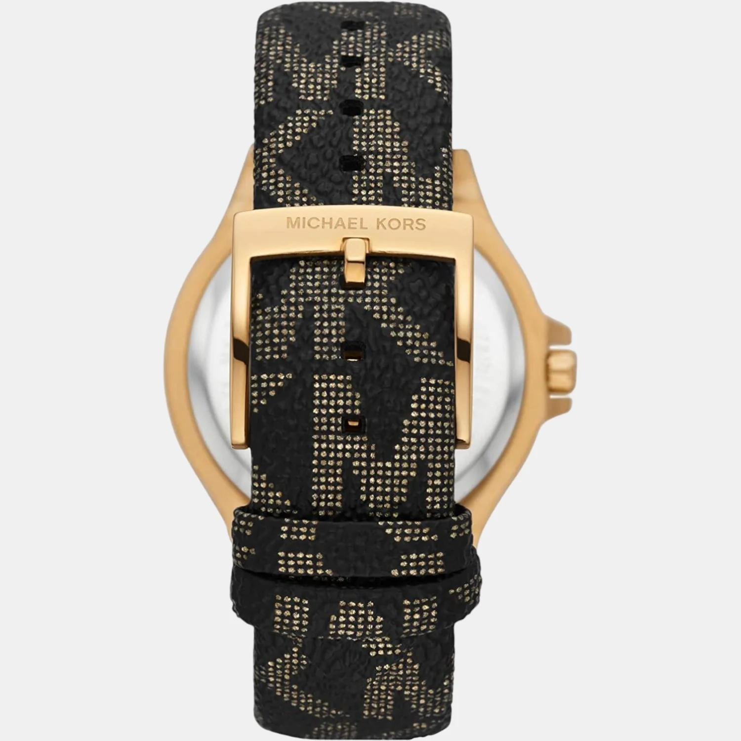 Lennox Women Quartz Black Dial Analog Stainless Steel Watch MK7307 - Image 3