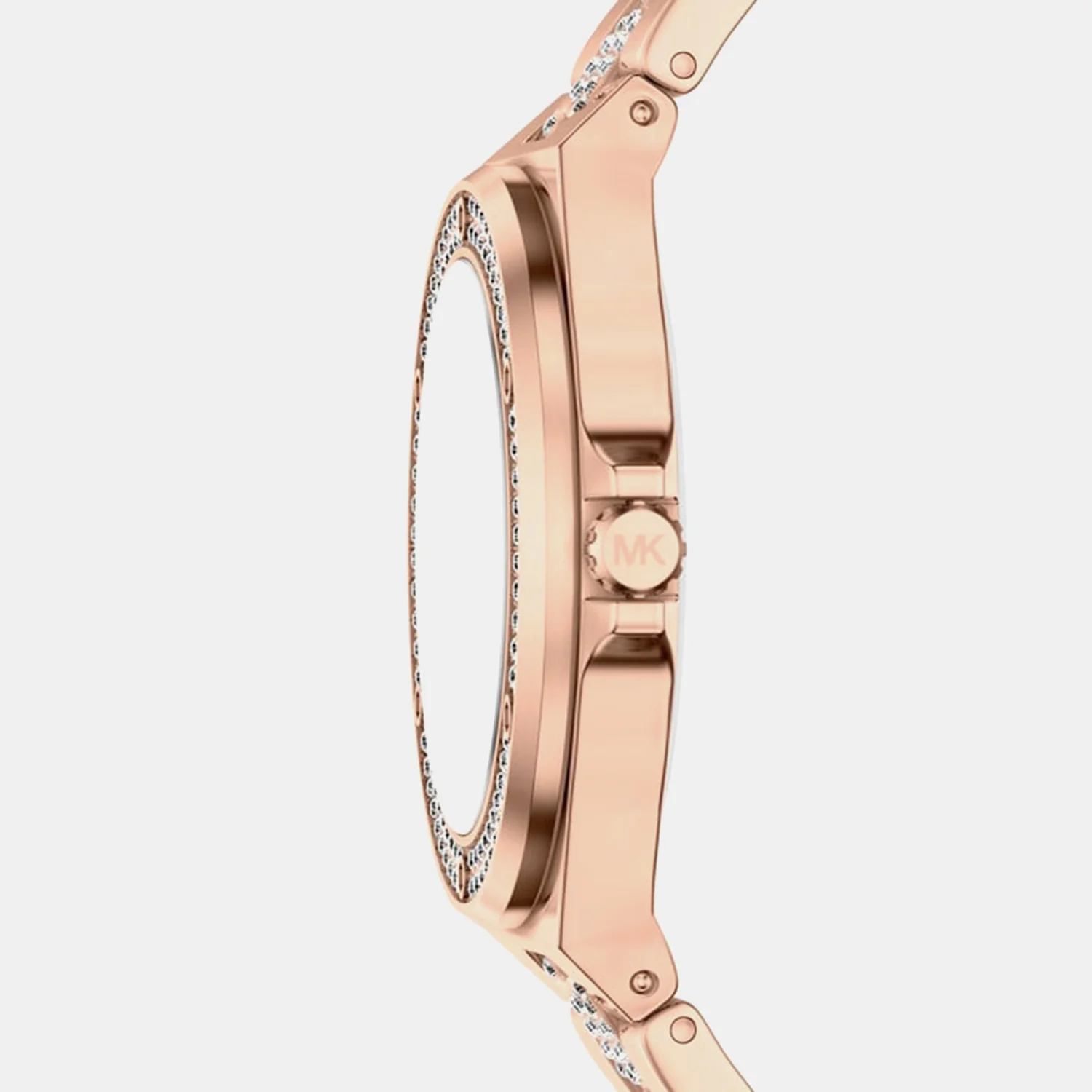 Lennox Women Quartz Rose Gold Dial Analog Stainless Steel Watch MKO1247 - Image 2