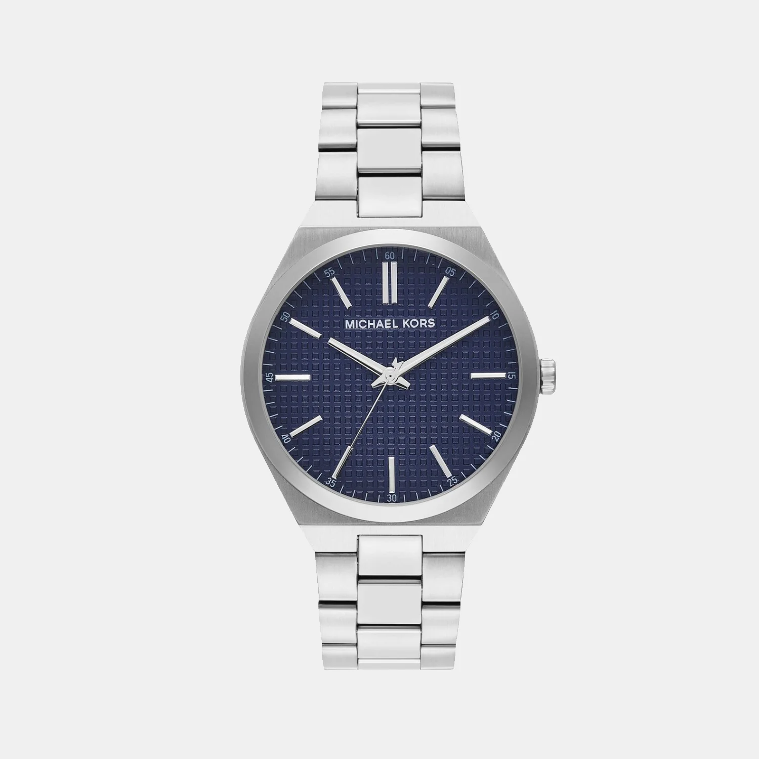 Lenox Men Quartz Blue Dial Analog Stainless Steel Watch MK9227 - Image 2