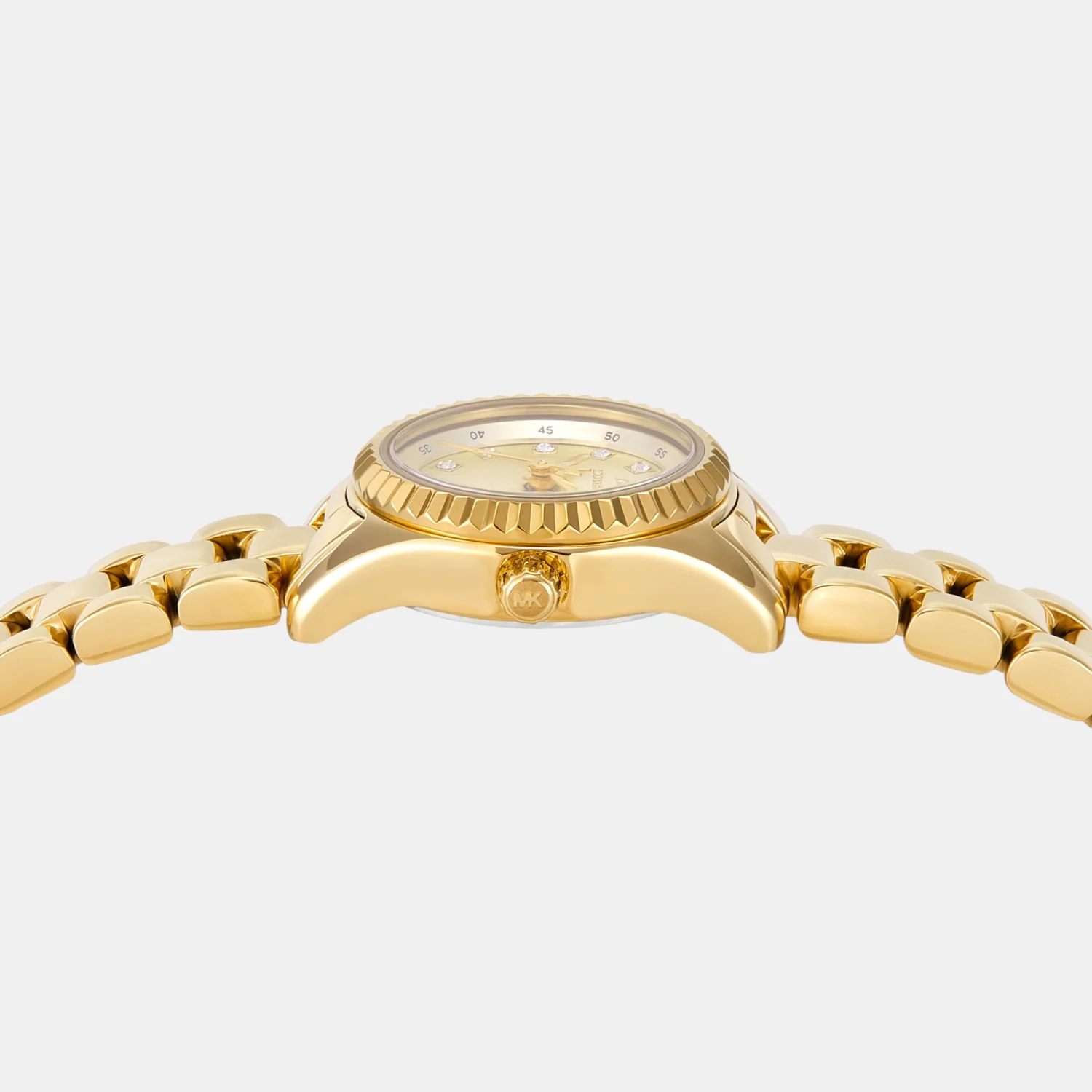 Lexington Women Quartz Gold Dial Analog Stainless Steel Watch MK4862 - Image 5