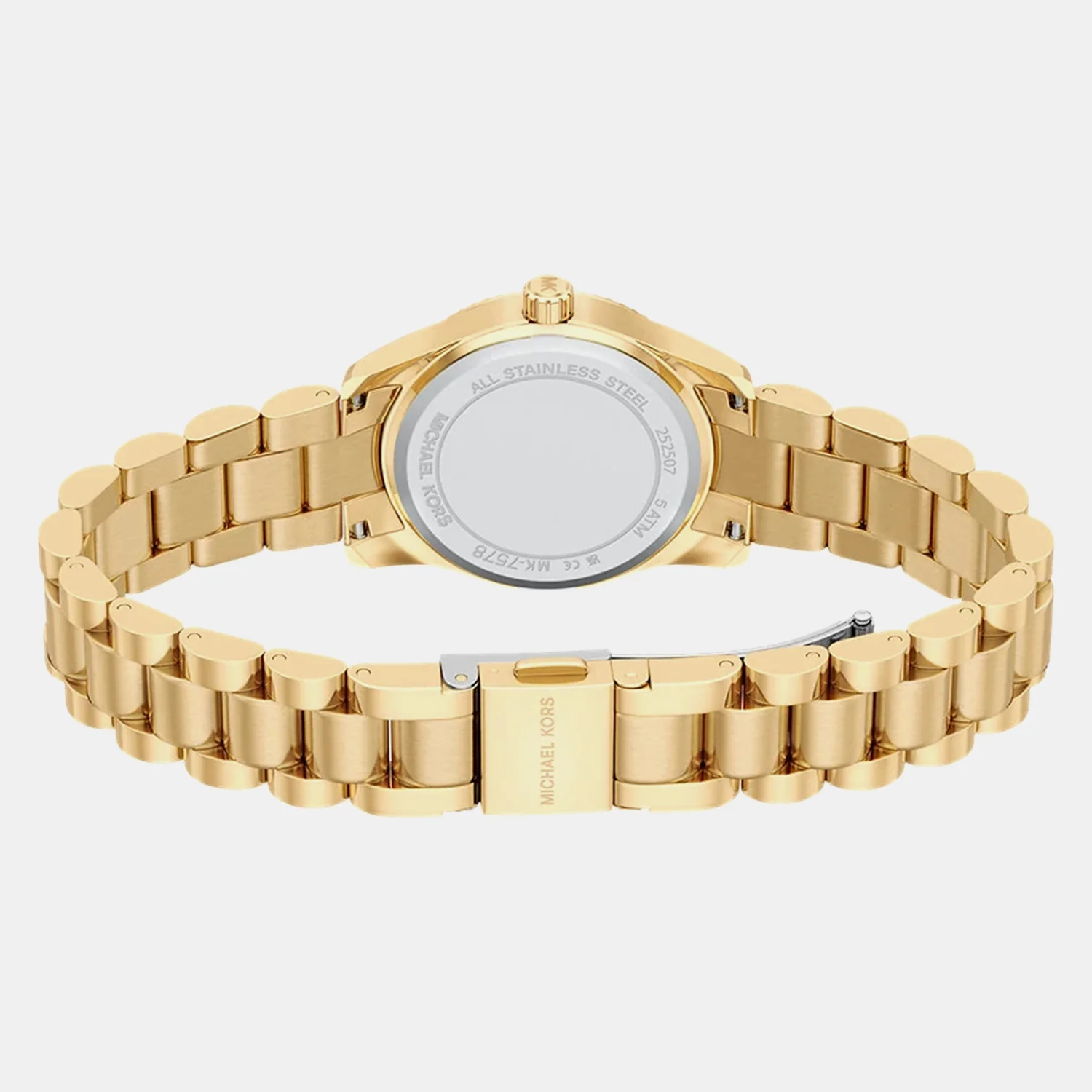 Lexington Women Quartz Brown Dial Analog Stainless Steel Watch MK7578 - Image 7