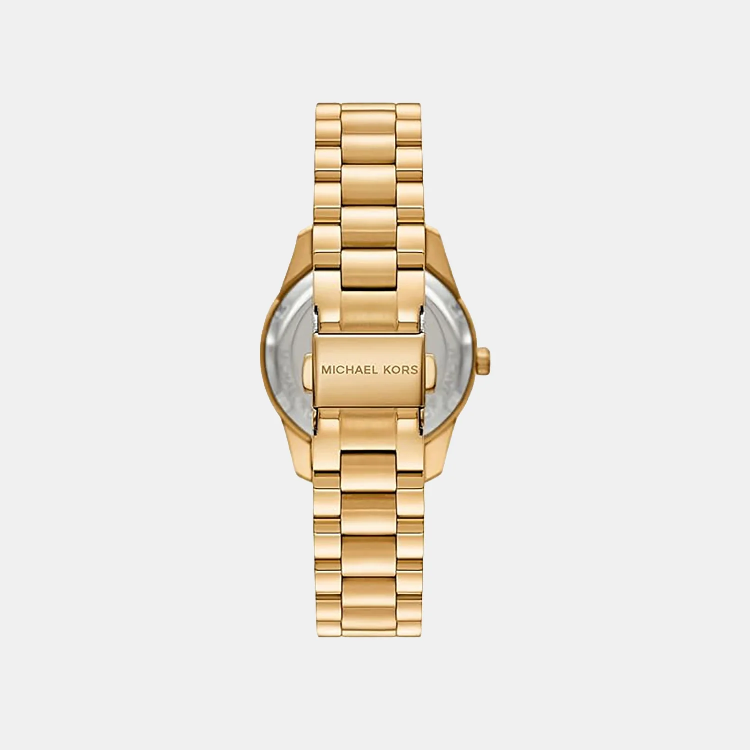Lexington Women Quartz Gold Dial Chronograph Stainless Steel Watch MK4982 - Image 2