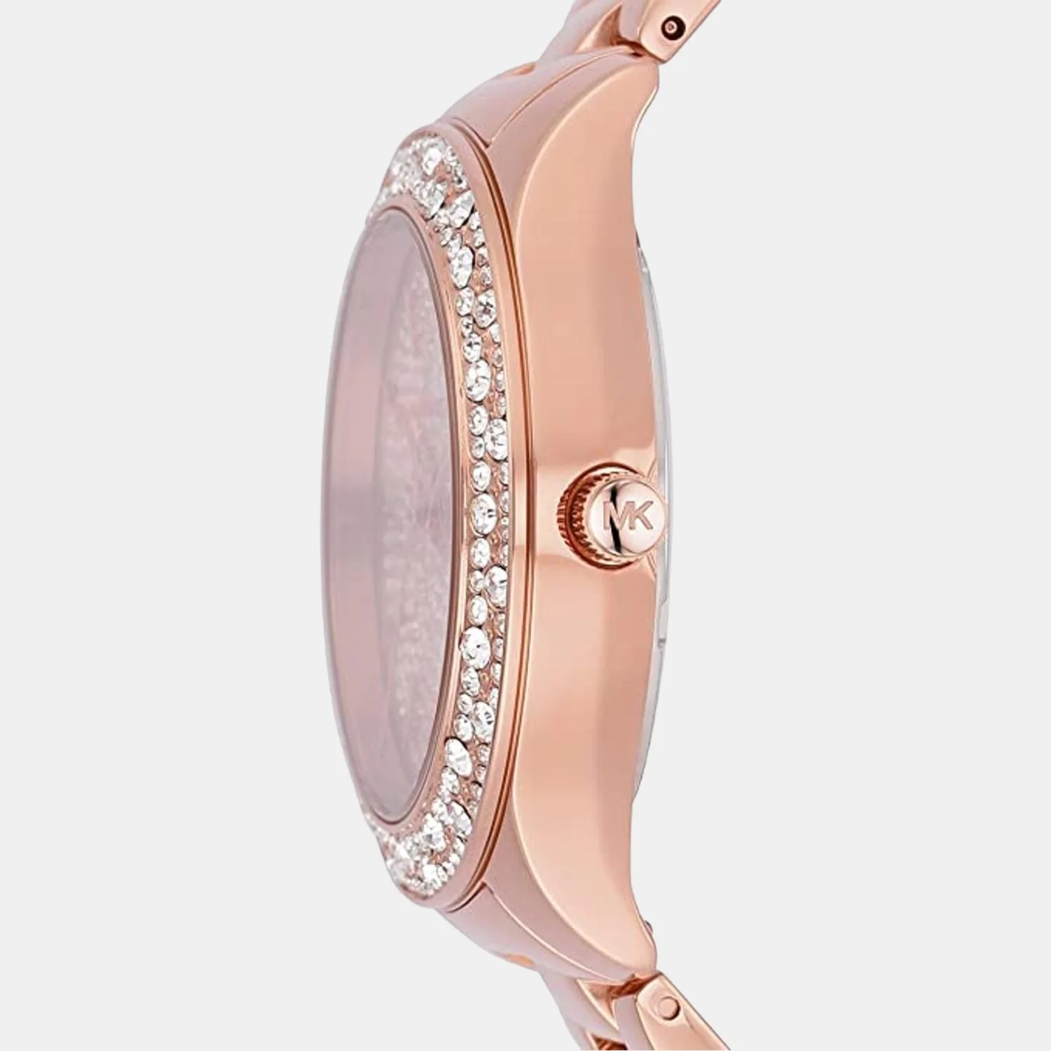 Liliane Women Quartz Gold Dial Analog Stainless Steel Watch MK4651 - Image 2