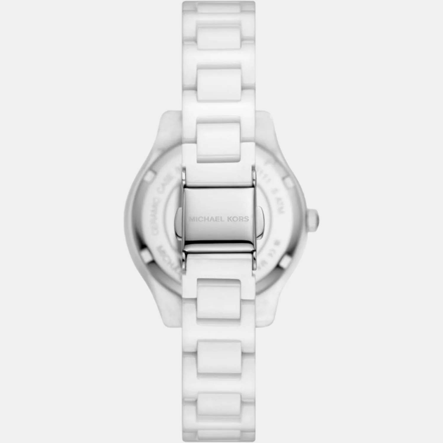 Liliane Women Quartz White Dial Analog Ceramic Watch MK4649 - Image 3