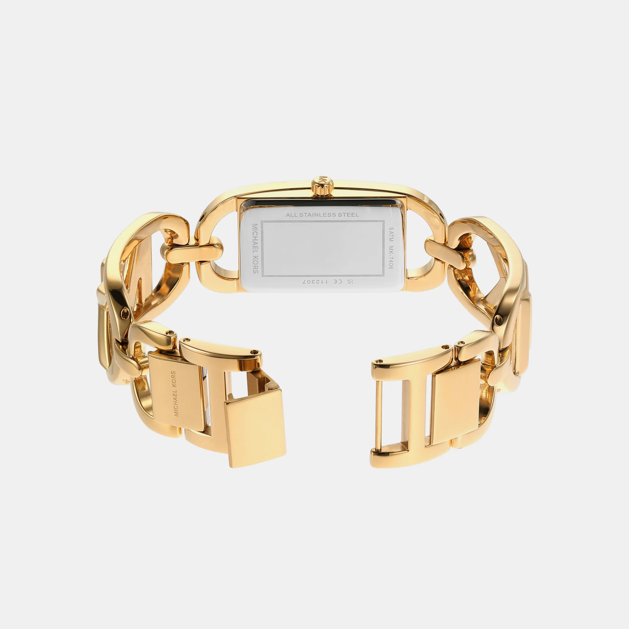 Mk Empire Women Quartz Gold Dial Analog Stainless Steel Watch MK7406 - Image 5