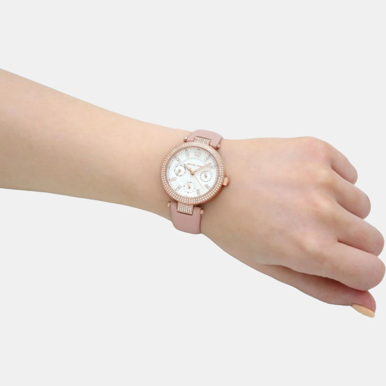 Parker Women Quartz White Dial Analog Leather Watch MK2914 - Image 4