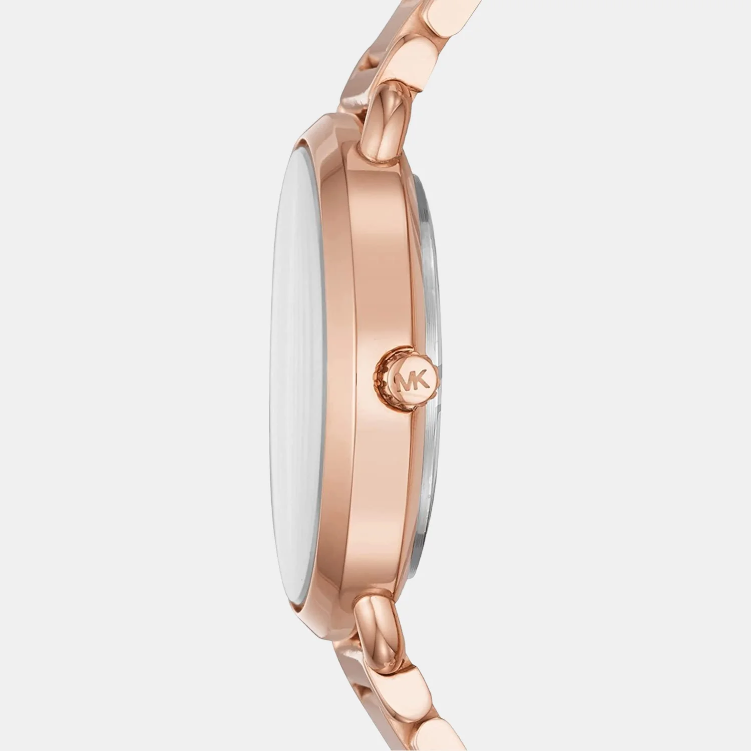 Portia Women Quartz Rose Gold Dial Analog Stainless Steel Watch MK3839 - Image 2