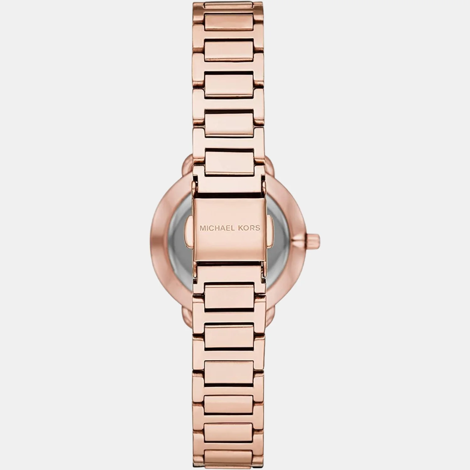 Portia Women Quartz Rose Gold Dial Analog Stainless Steel Watch MK3839 - Image 3