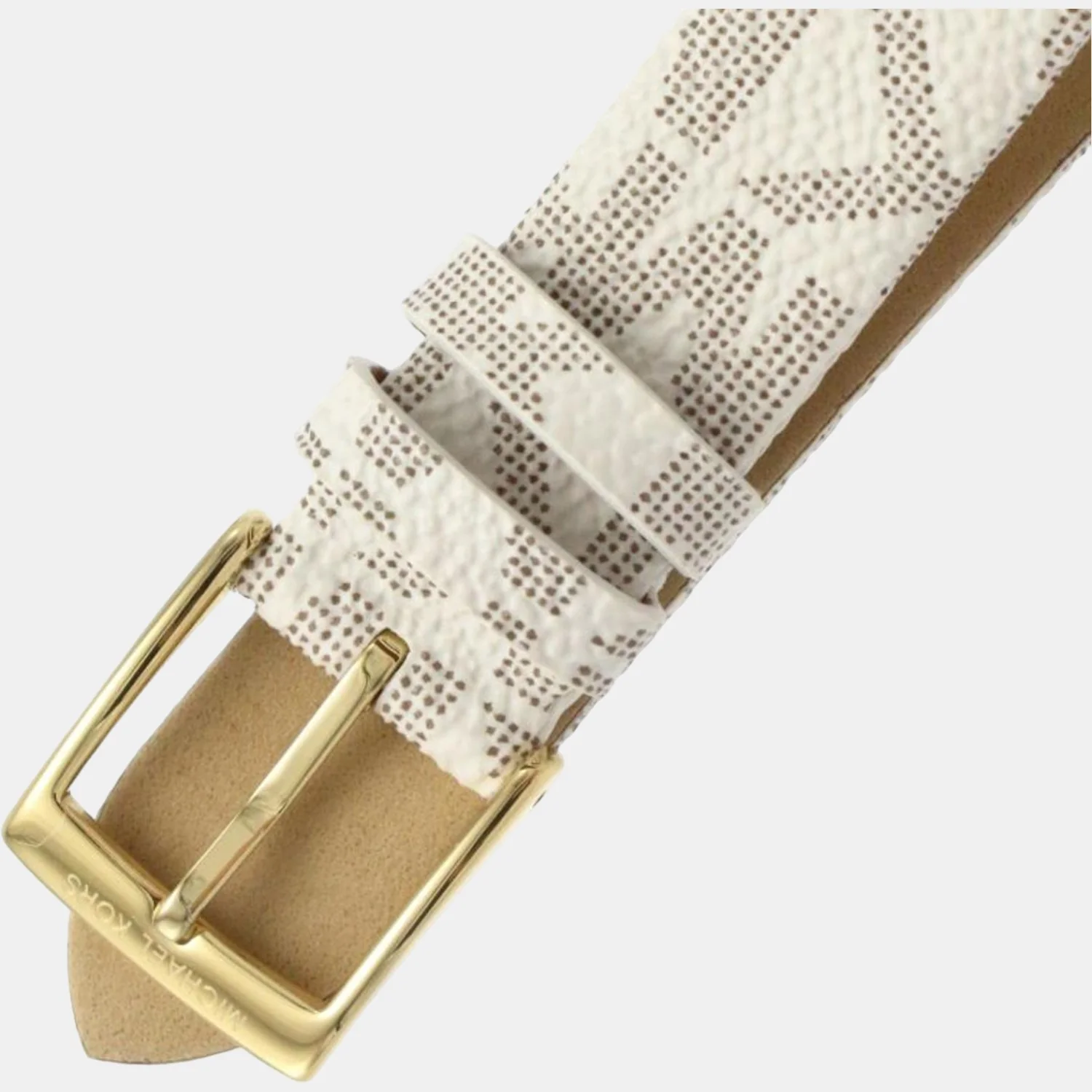Pyper Women Quartz White Dial Analog Leather Watch MK2858 - Image 7
