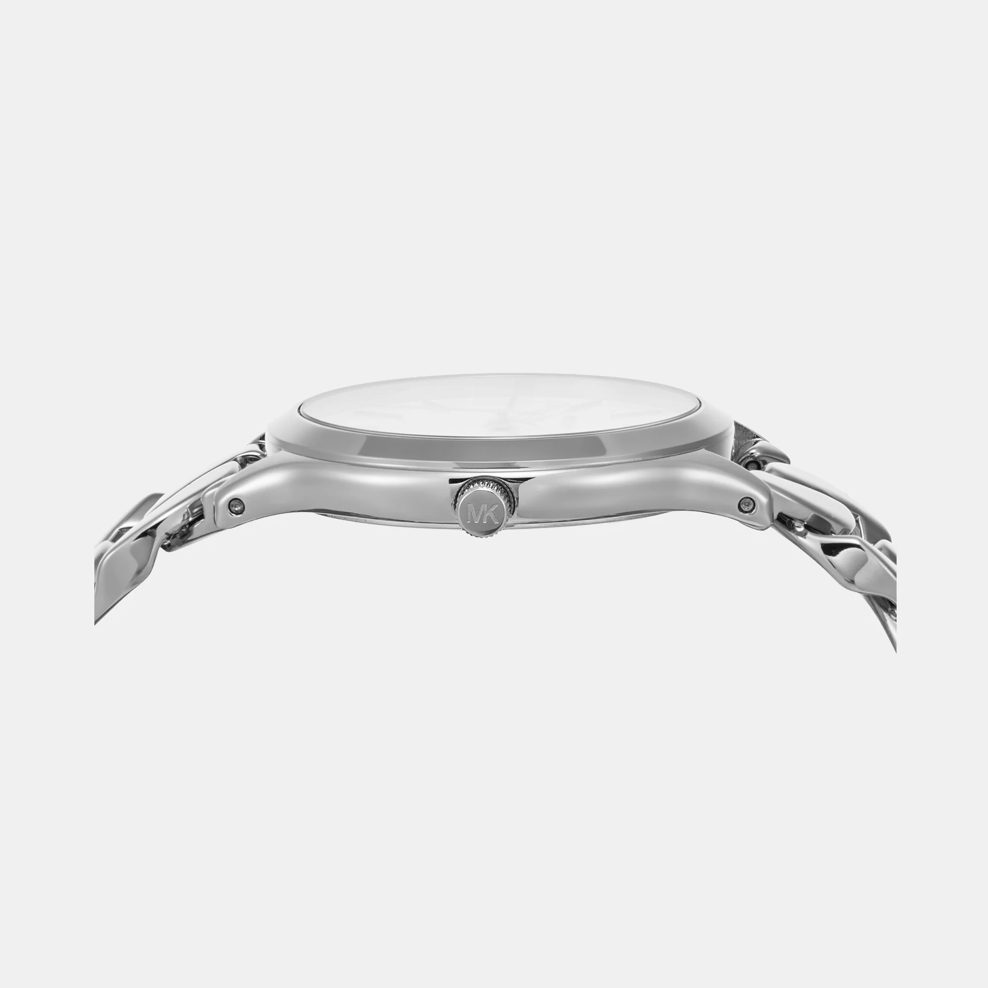 Runway Women Quartz White Dial Analog Stainless Steel Watch MK7474 - Image 3