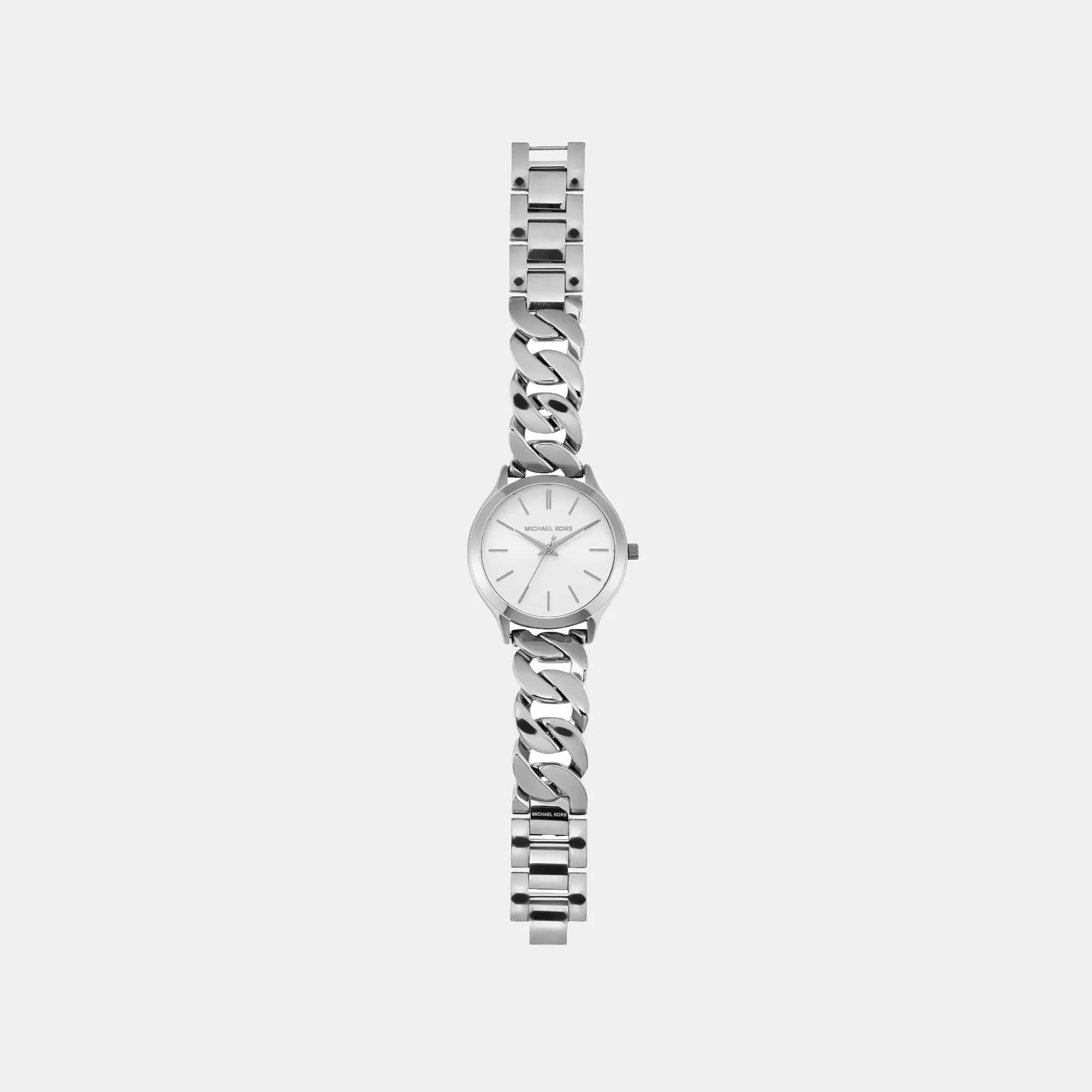 Runway Women Quartz White Dial Analog Stainless Steel Watch MK7474 - Image 8