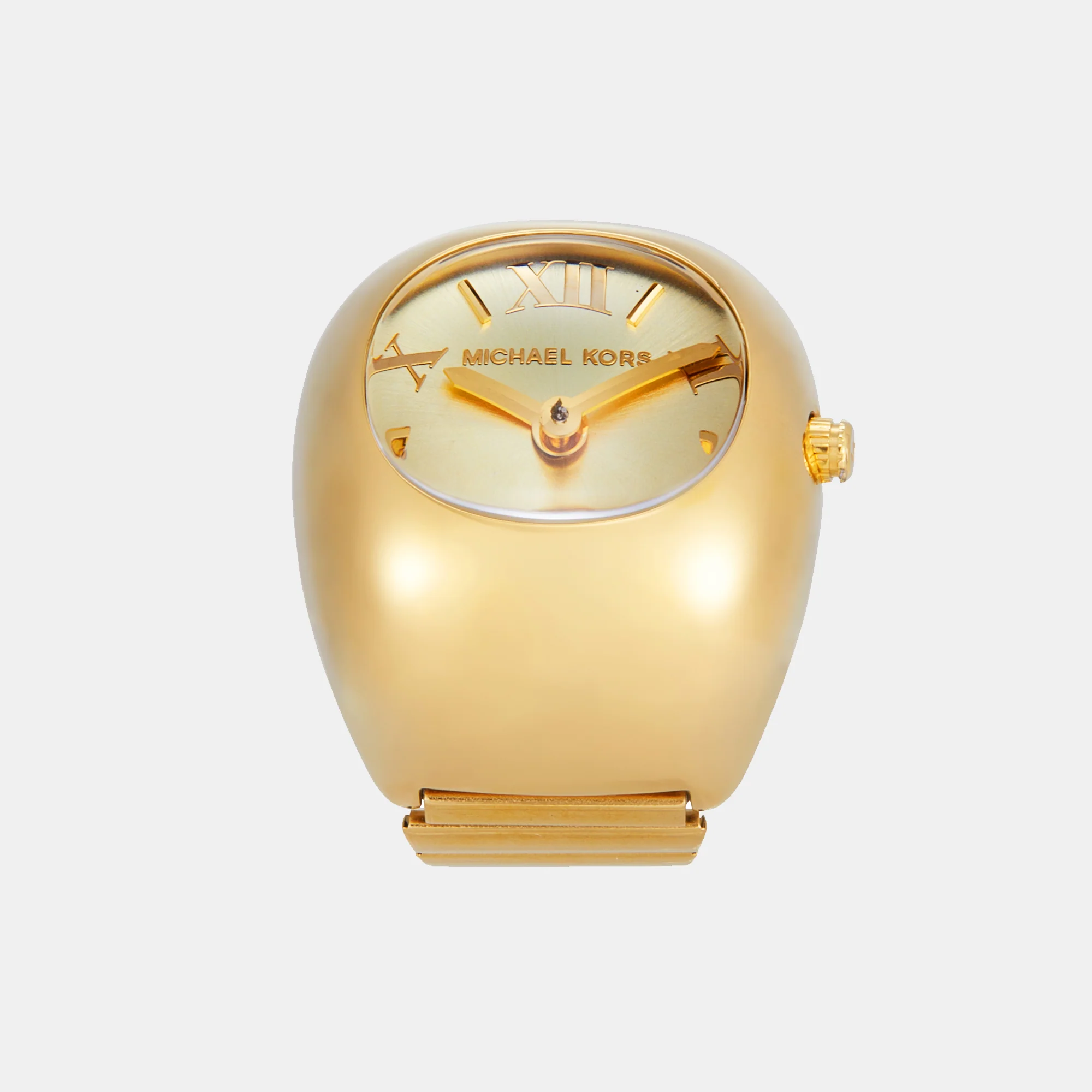 Rylee Women Quartz Gold Dial Analog Stainless Steel Watch MK4847 - Image 4