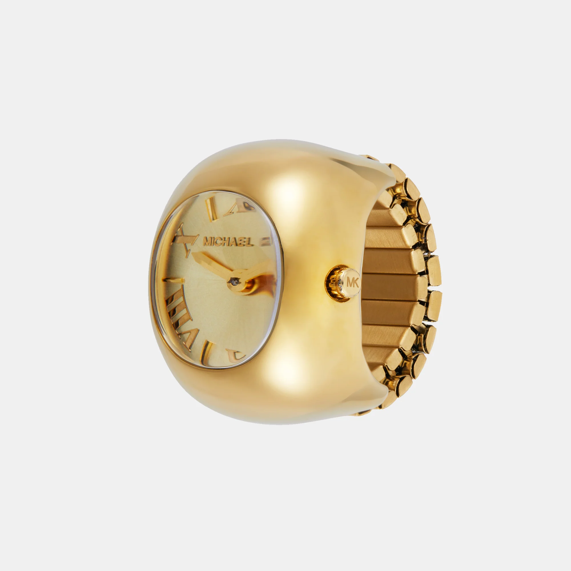 Rylee Women Quartz Gold Dial Analog Stainless Steel Watch MK4847 - Image 5
