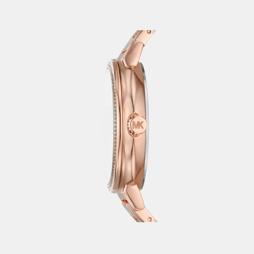 Sofie Women Quartz Rose Gold Dial Analog Stainless Steel Watch MKO1052 - Image 2