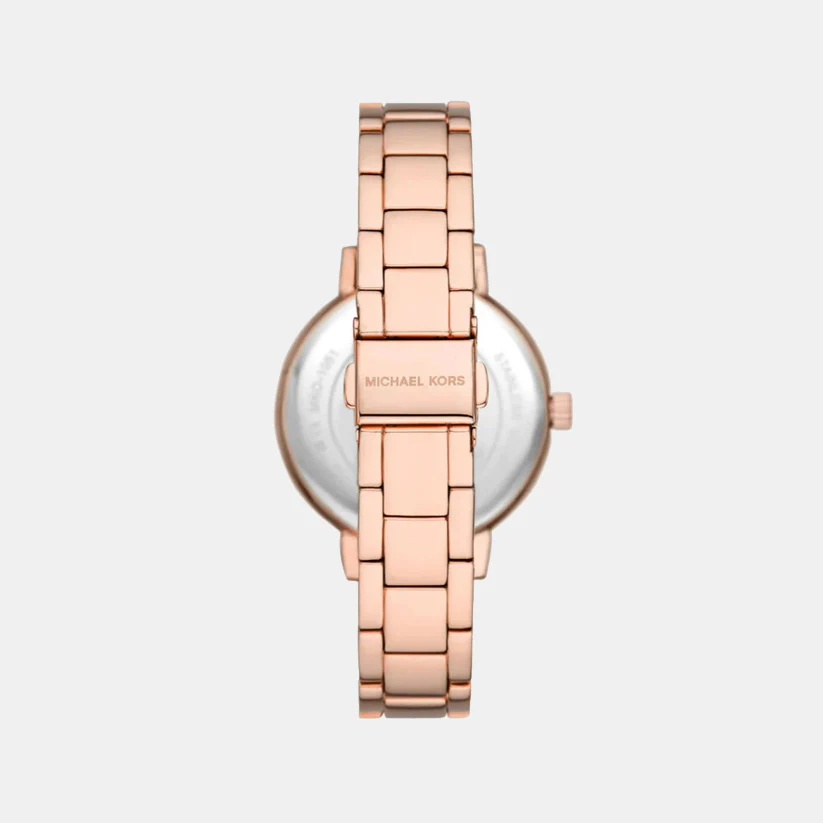 Sofie Women Quartz Rose Gold Dial Analog Stainless Steel Watch MKO1052 - Image 3