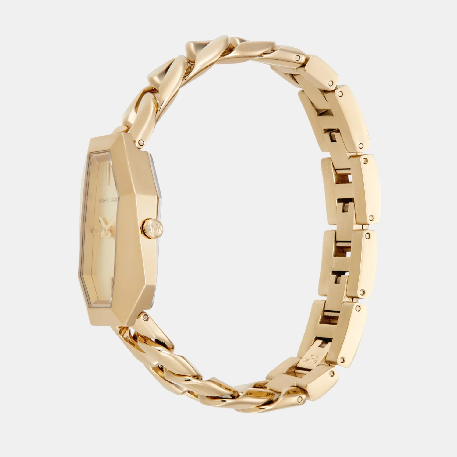 Suri Women Quartz Gold Dial Analog Stainless Steel Watch MK4878 - Image 5