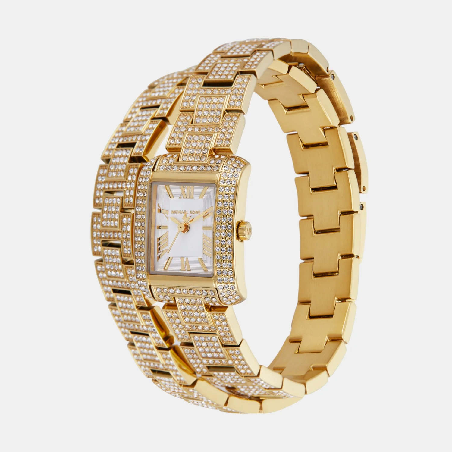 Suri Women Quartz Silver Dial Analog Leather Watch MK4881 - Image 5