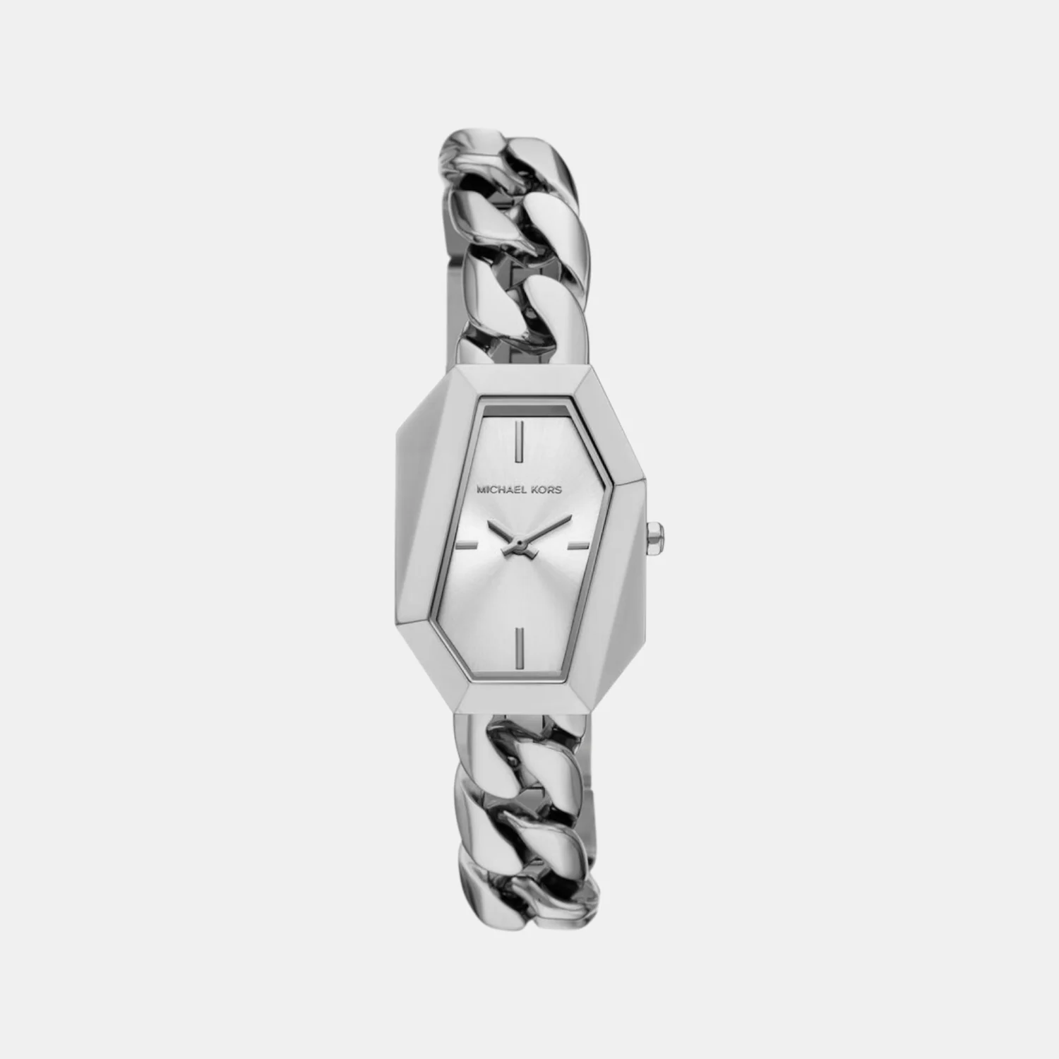 Suri Women Quartz Silver Dial Analog Stainless Steel Watch MK4879 - Image 2