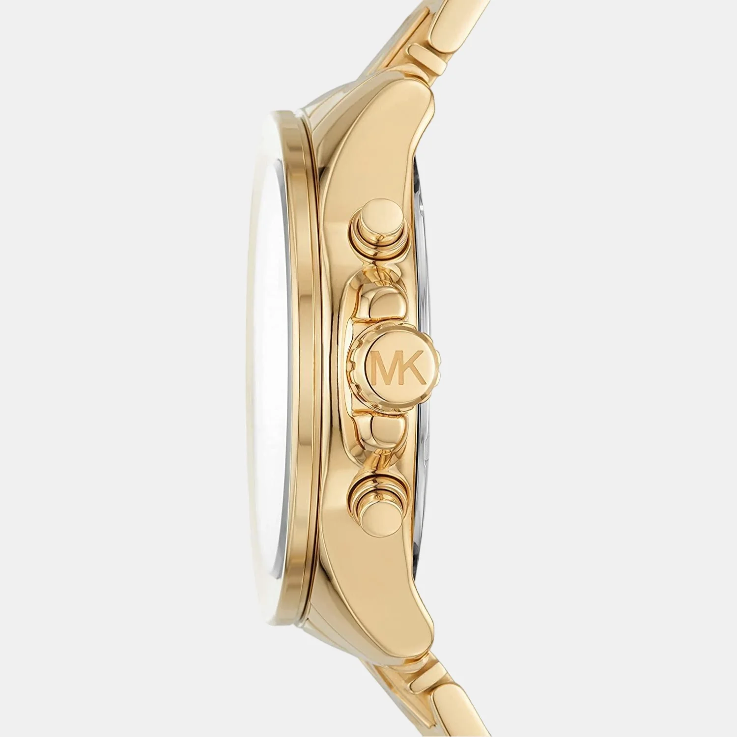 Wren Women Quartz Gold Dial Chronograph Stainless Steel Watch MK6952 - Image 2