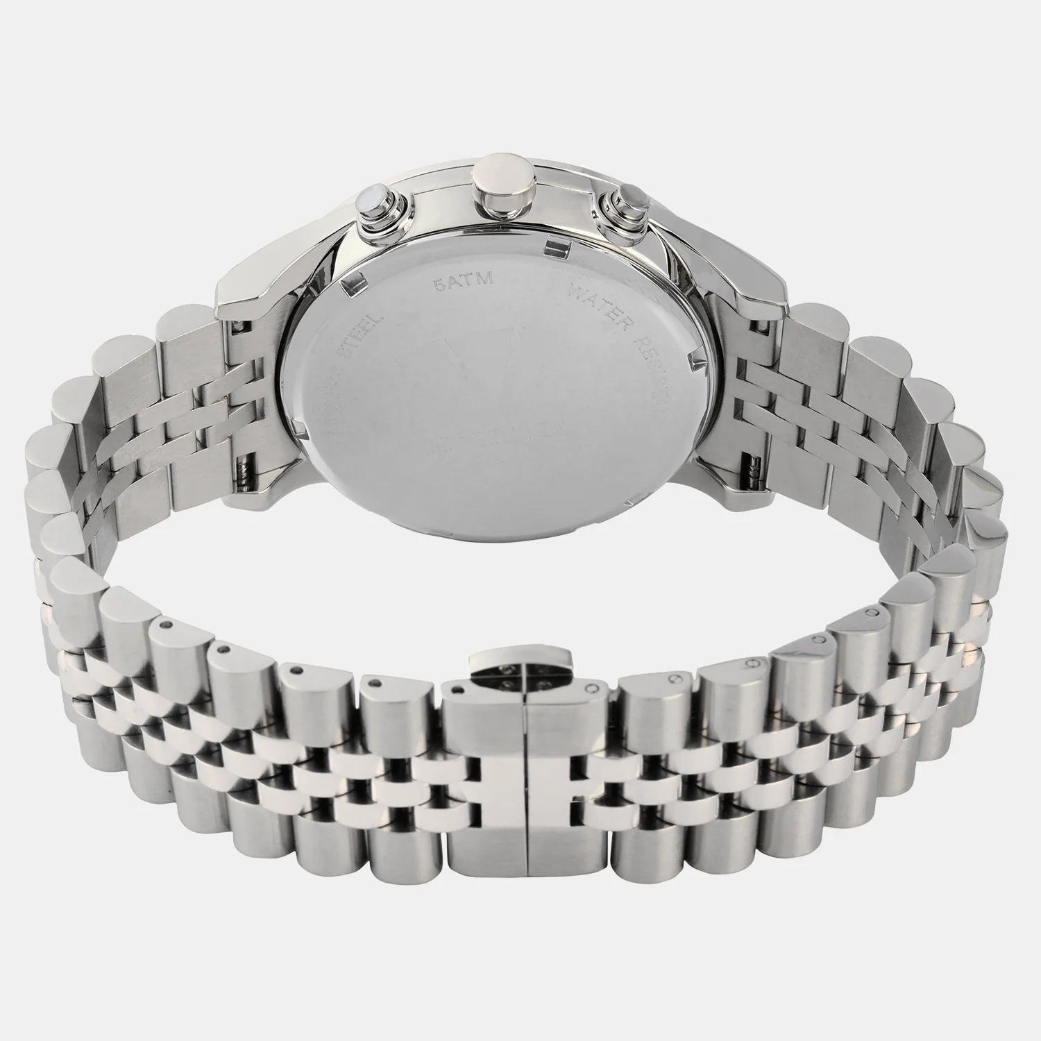 Men Quartz Black Dial Multi-Function Metal Watch 1049M-M1104 - Image 4