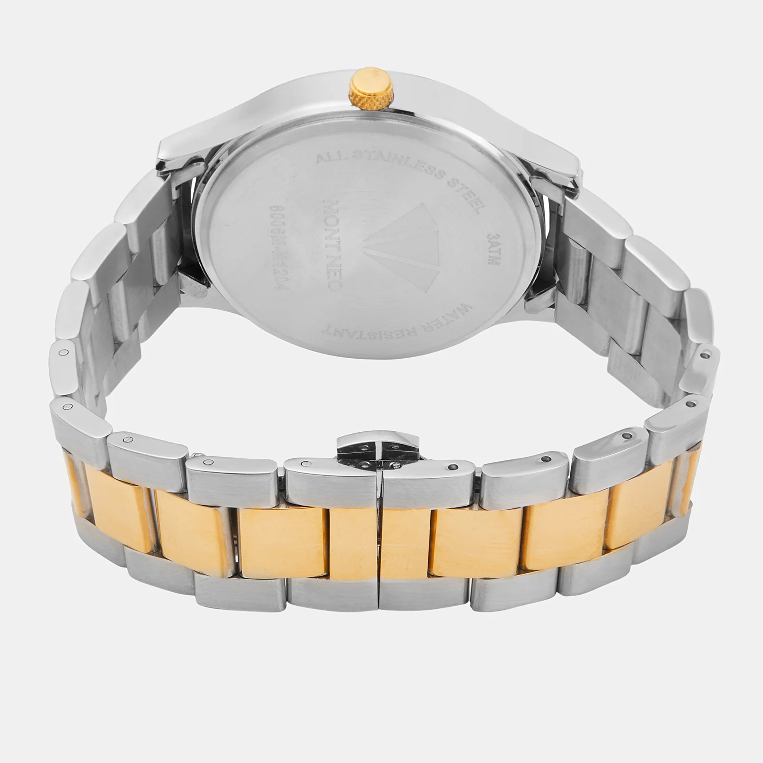 Men Quartz Black Dial Multi-Function Metal Watch 8006M-M1204 - Image 3