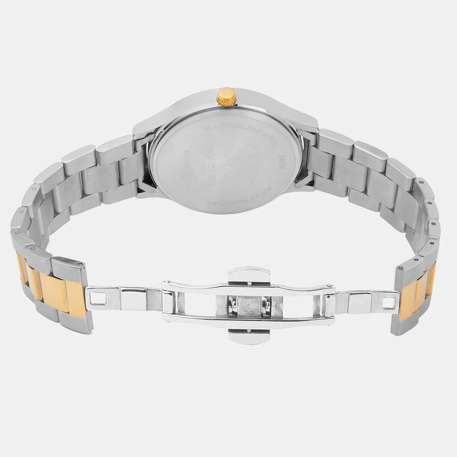 Men Quartz Black Dial Multi-Function Metal Watch 8006M-M1204 - Image 4