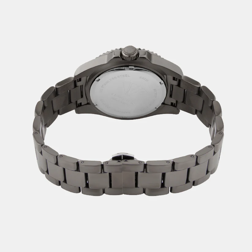 Men Quartz Blue Dial Analog Metal Watch 3507E-M8805 - Image 5
