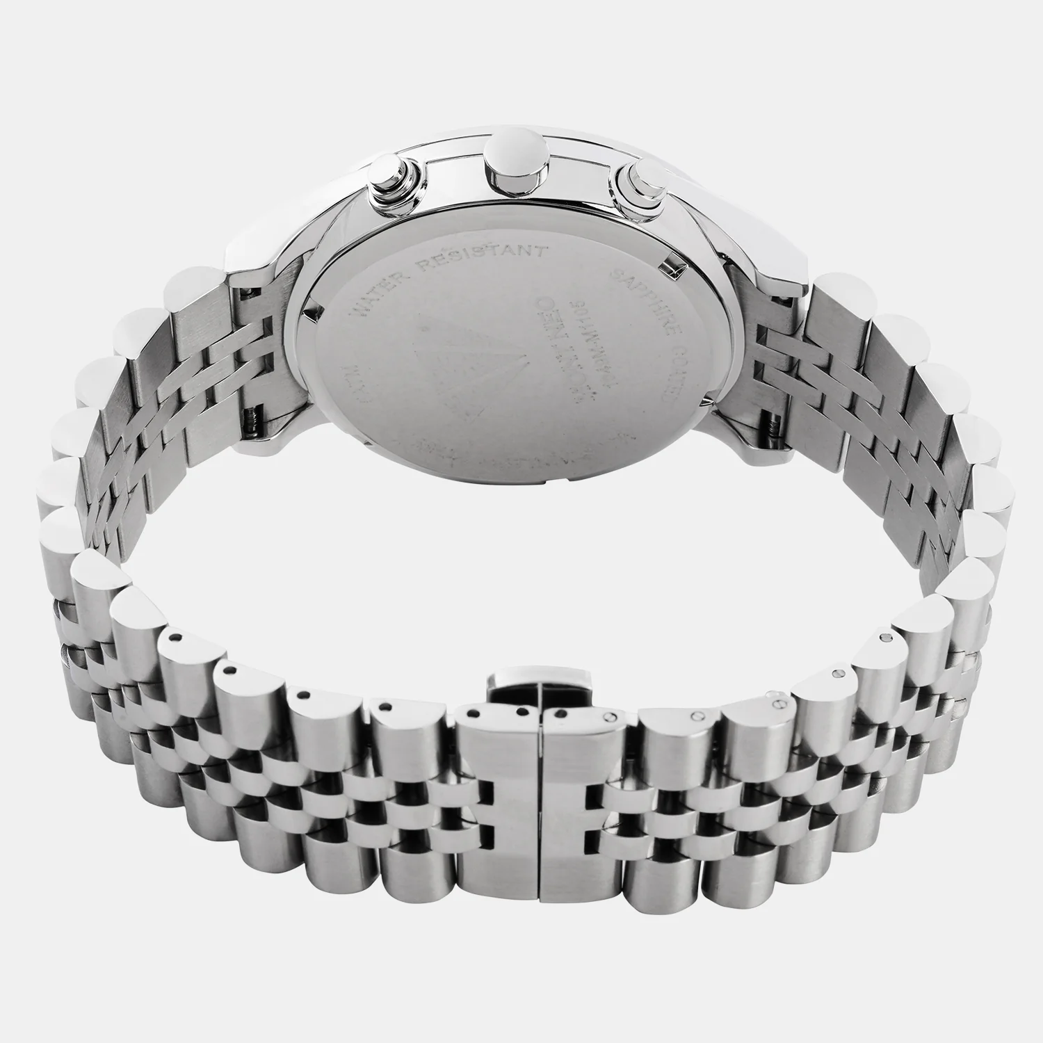 Men Quartz Blue Dial Multi-Function Metal Watch 1049M-M1105 - Image 3