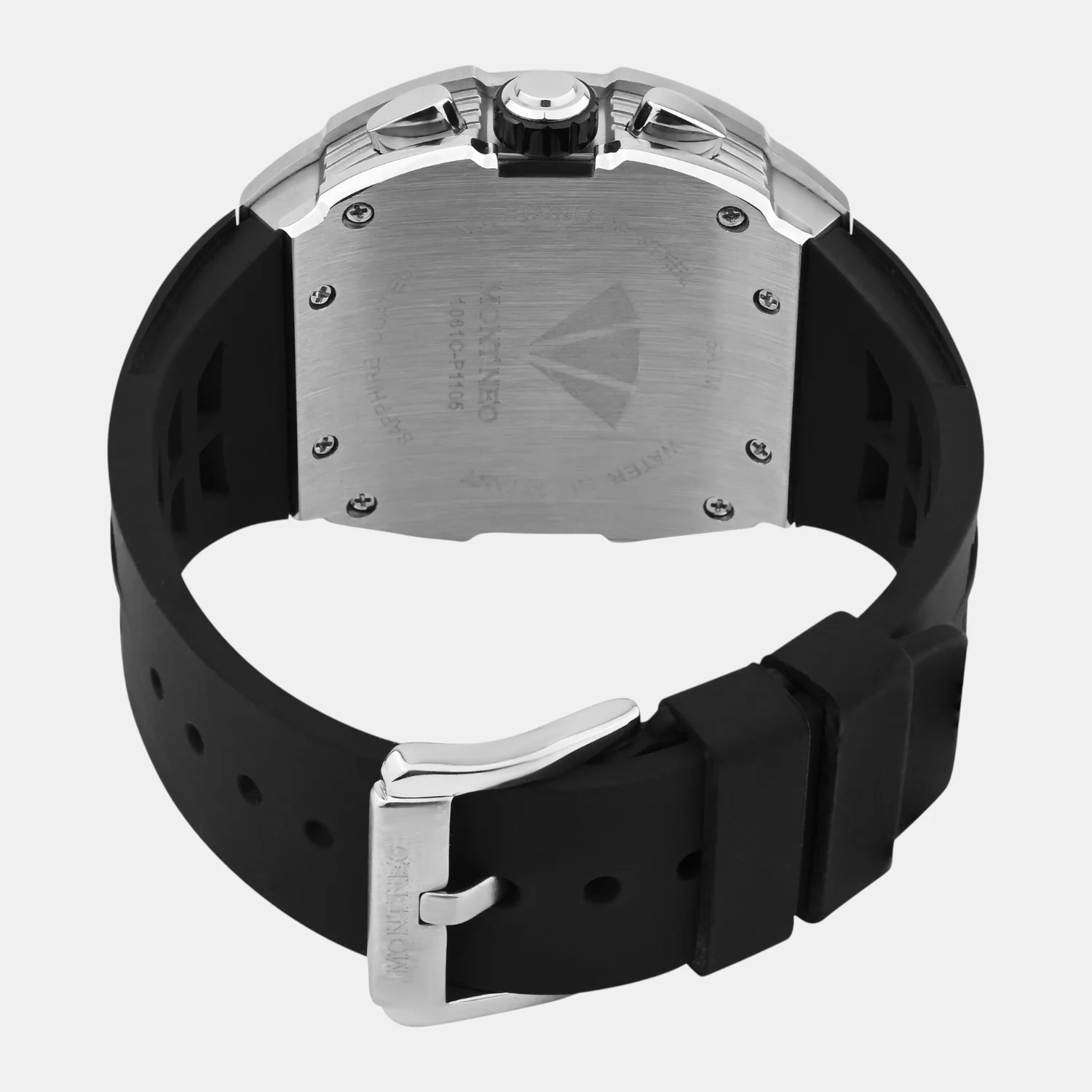 Men Quartz Blue Dial Multi-Function Silicone Watch G1061C-P1105 - Image 5