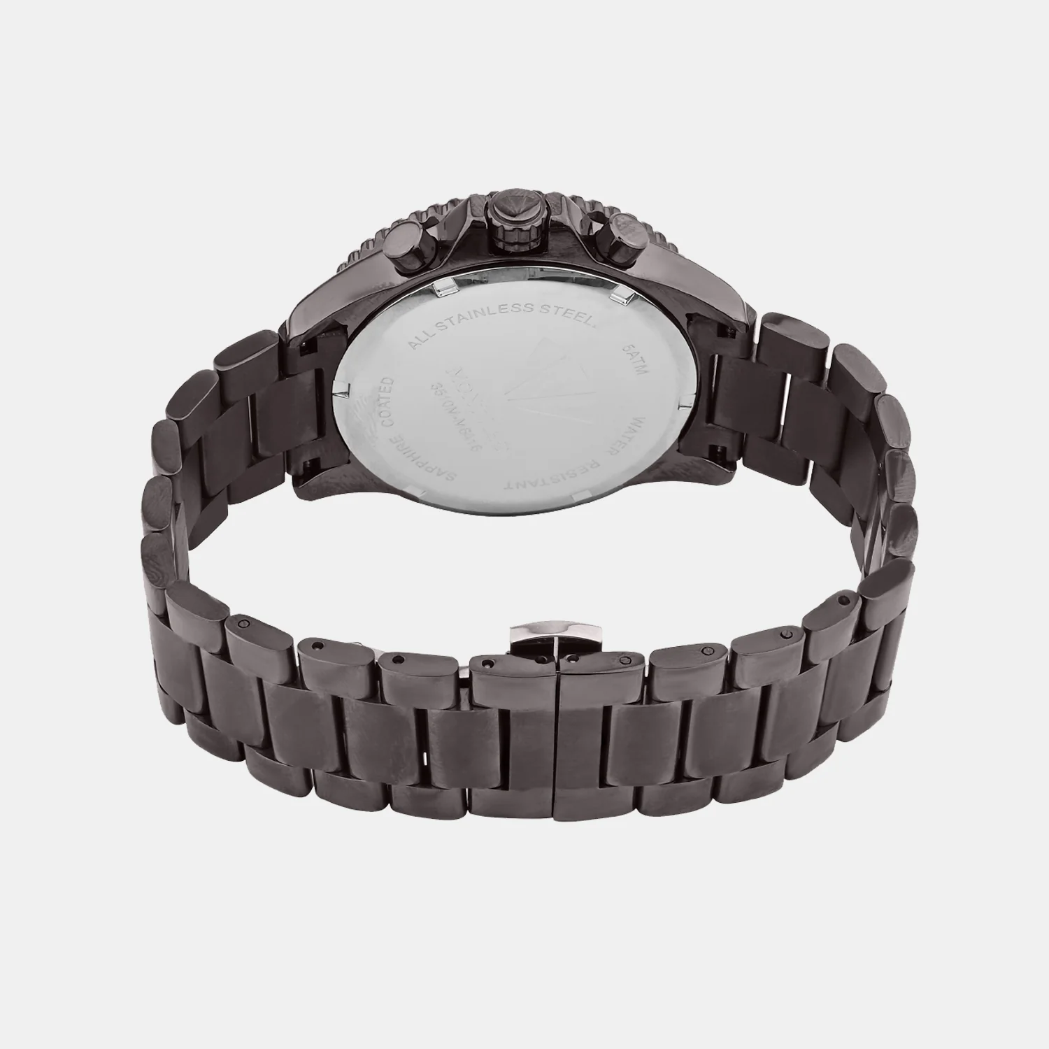 Men Quartz Gun Dial Multi-Function Metal Watch 3510M-M8416 - Image 5