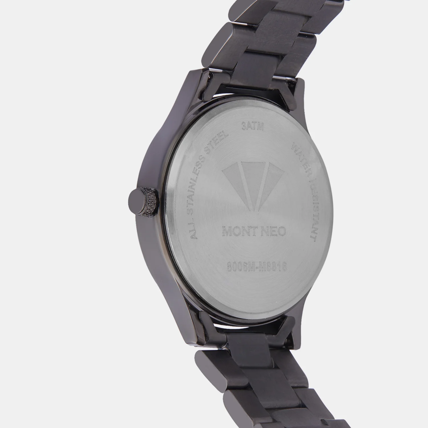 Men Quartz Gun Dial Multi-Function Metal Watch 8006M-M8816 - Image 5