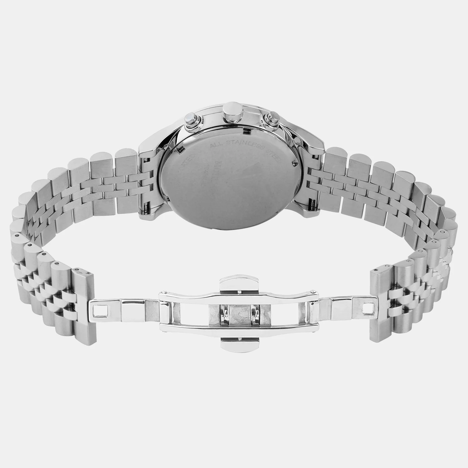 Men Quartz Sea Green Dial Multi-Function Metal Watch 1049M-M1117 - Image 6