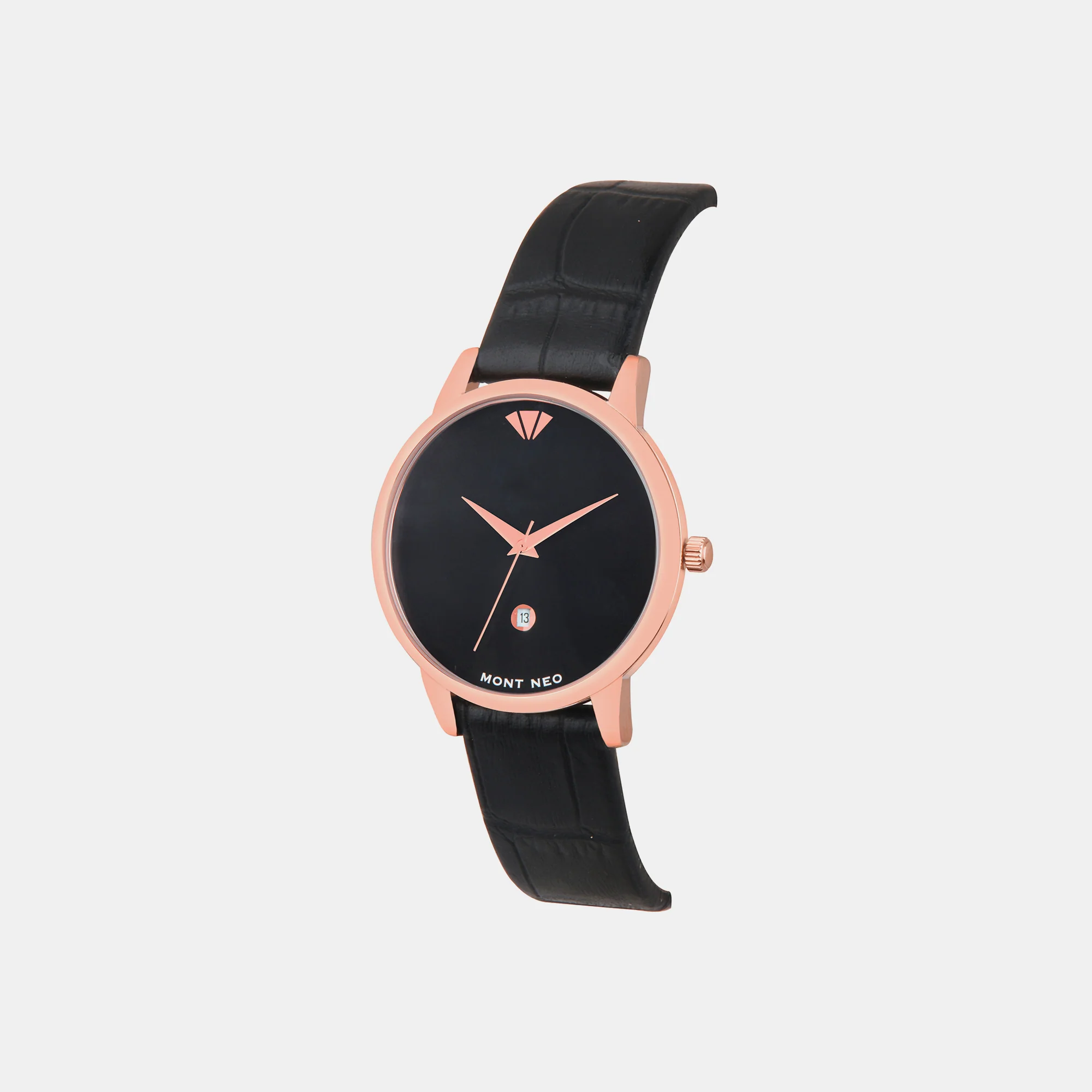 Women Quartz Black Dial Analog Leather Watch L1034E-L3304 - Image 3
