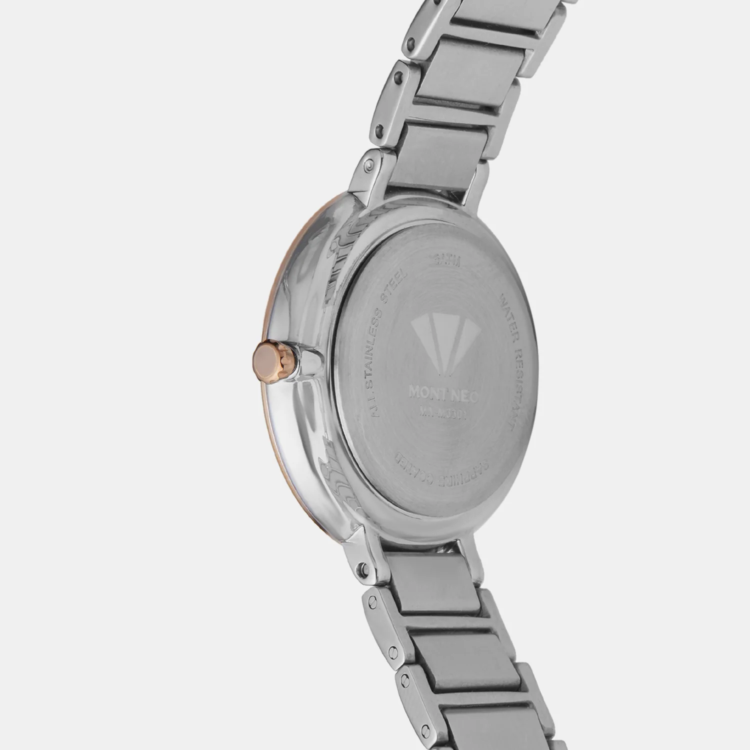 Women Quartz Mother Of Pearl Dial Analog Metal Watch 7507T-M3301 - Image 4
