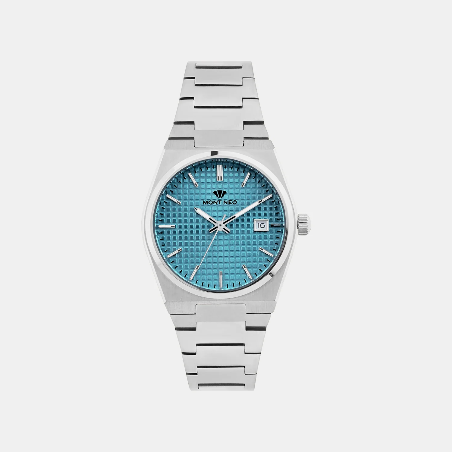 Women Quartz Sea Green Dial Analog Stainless Steel Watch L3509E-M1117