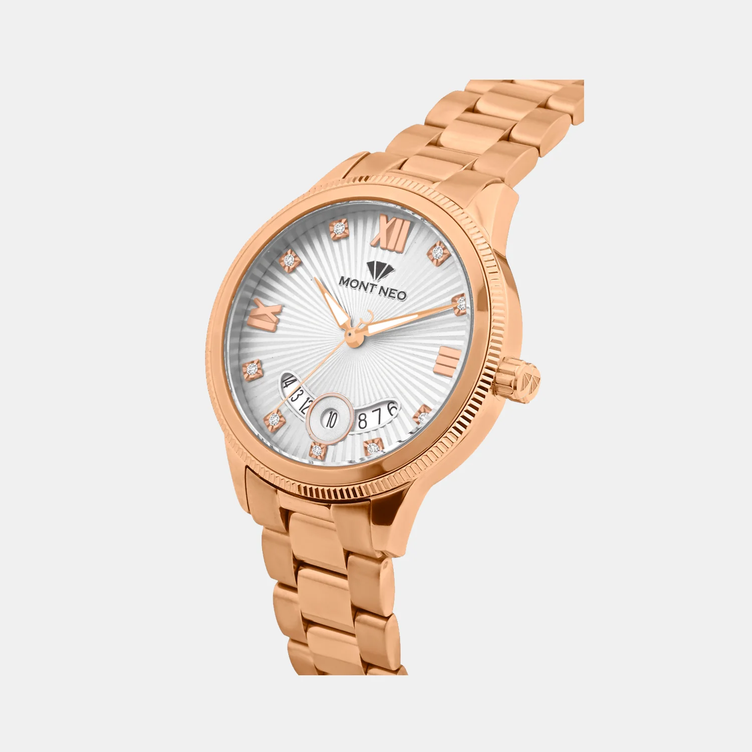 Women Quartz Silver Dial Analog Stainless Steel Watch 4506E-M3303 - Image 4