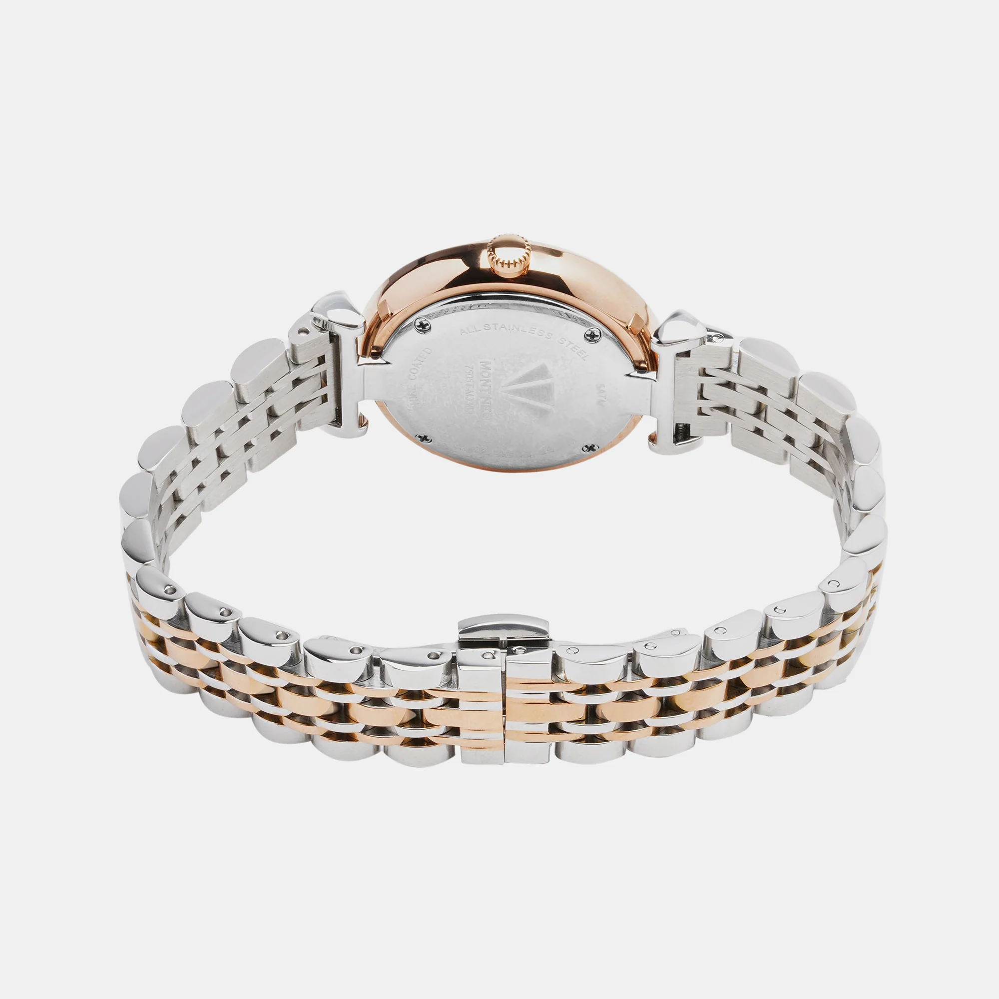 Women Quartz Silver Dial Analog Stainless Steel Watch 7505T-M3303 - Image 4