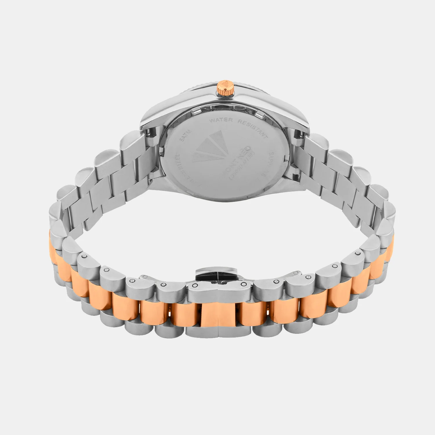 Women Quartz Silver Dial Analog Stainless Steel Watch L3505D-M1303 - Image 5