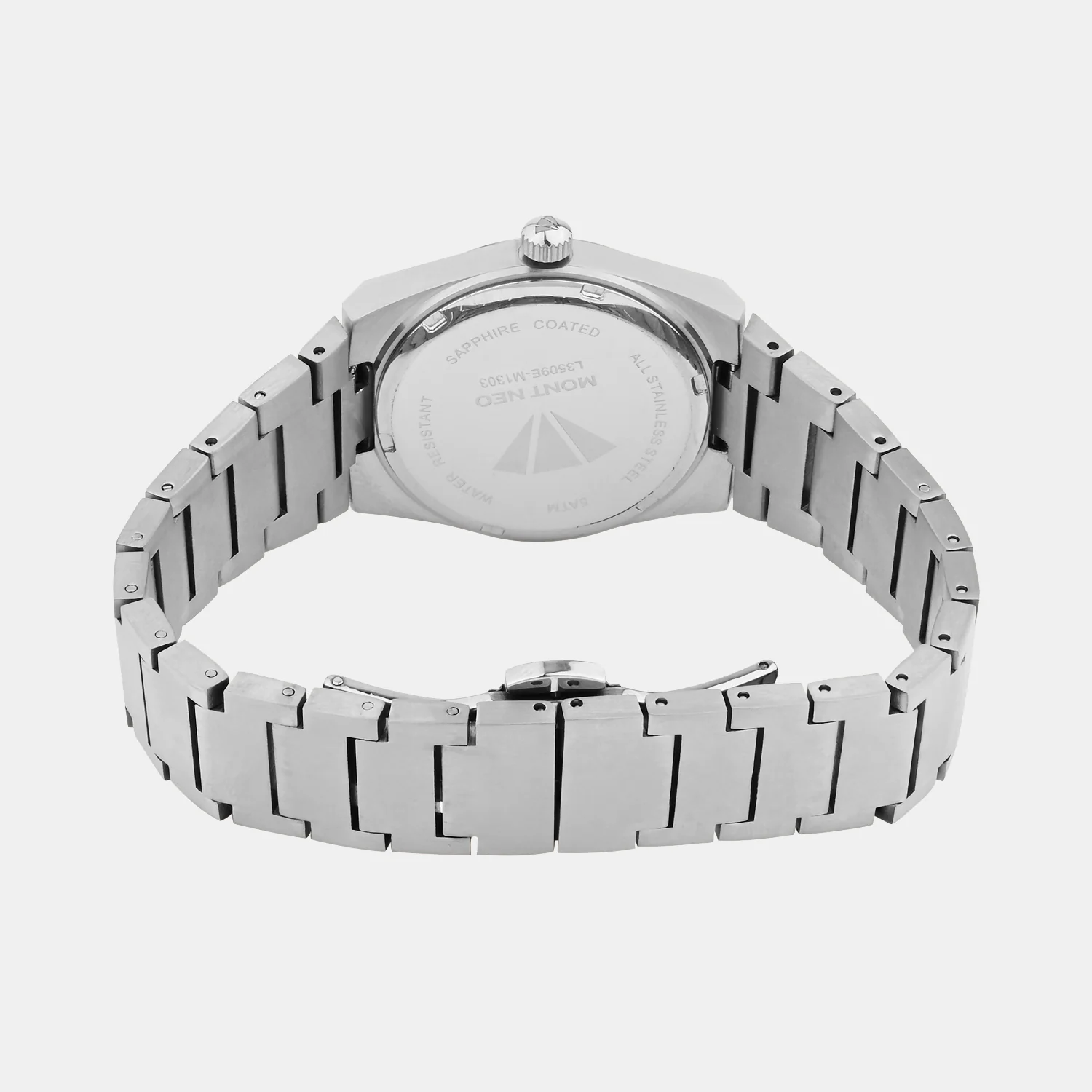Women Quartz Silver Dial Analog Stainless Steel Watch L3509E-M1303 - Image 5