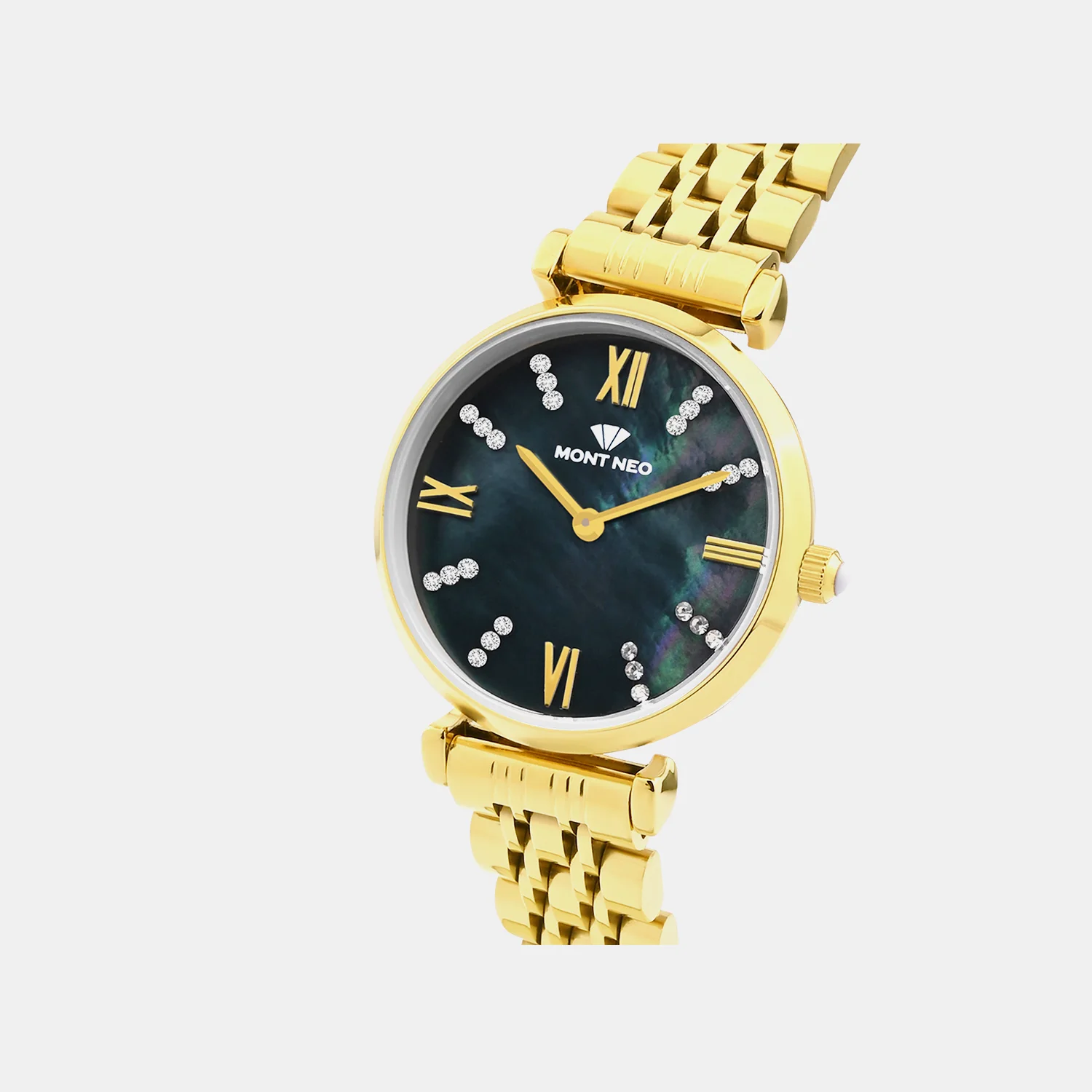 Women Quartz Multi Dial Analog Stainless Steel Watch 4515B-M2201 - Image 2